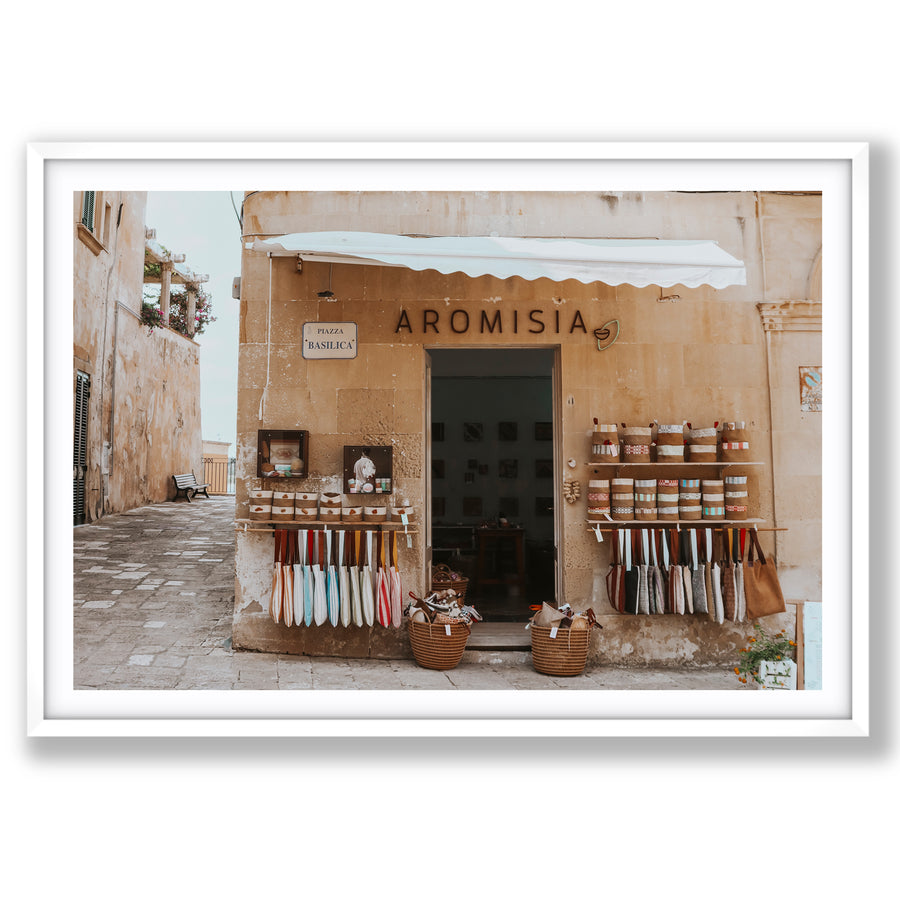 Aromisia Puglia Otranto Italian wall art main fine art print image