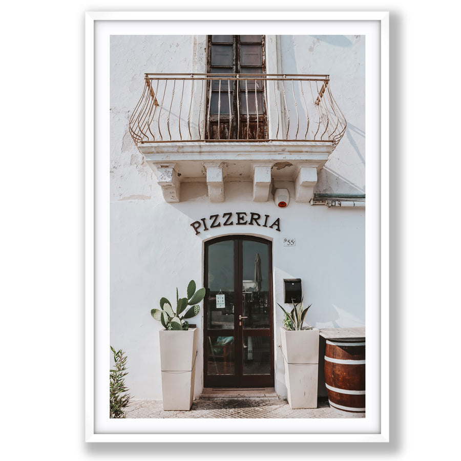 Pizzeria Puglia Italian wall art fine art print image