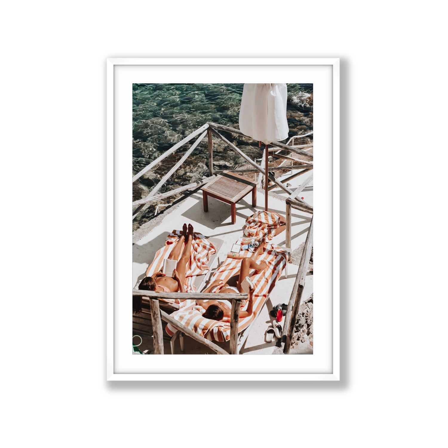 Sun Kissed fine art print, Tuscany, Italy, Extra Large, White Frame · Matboard, Fine Art Print