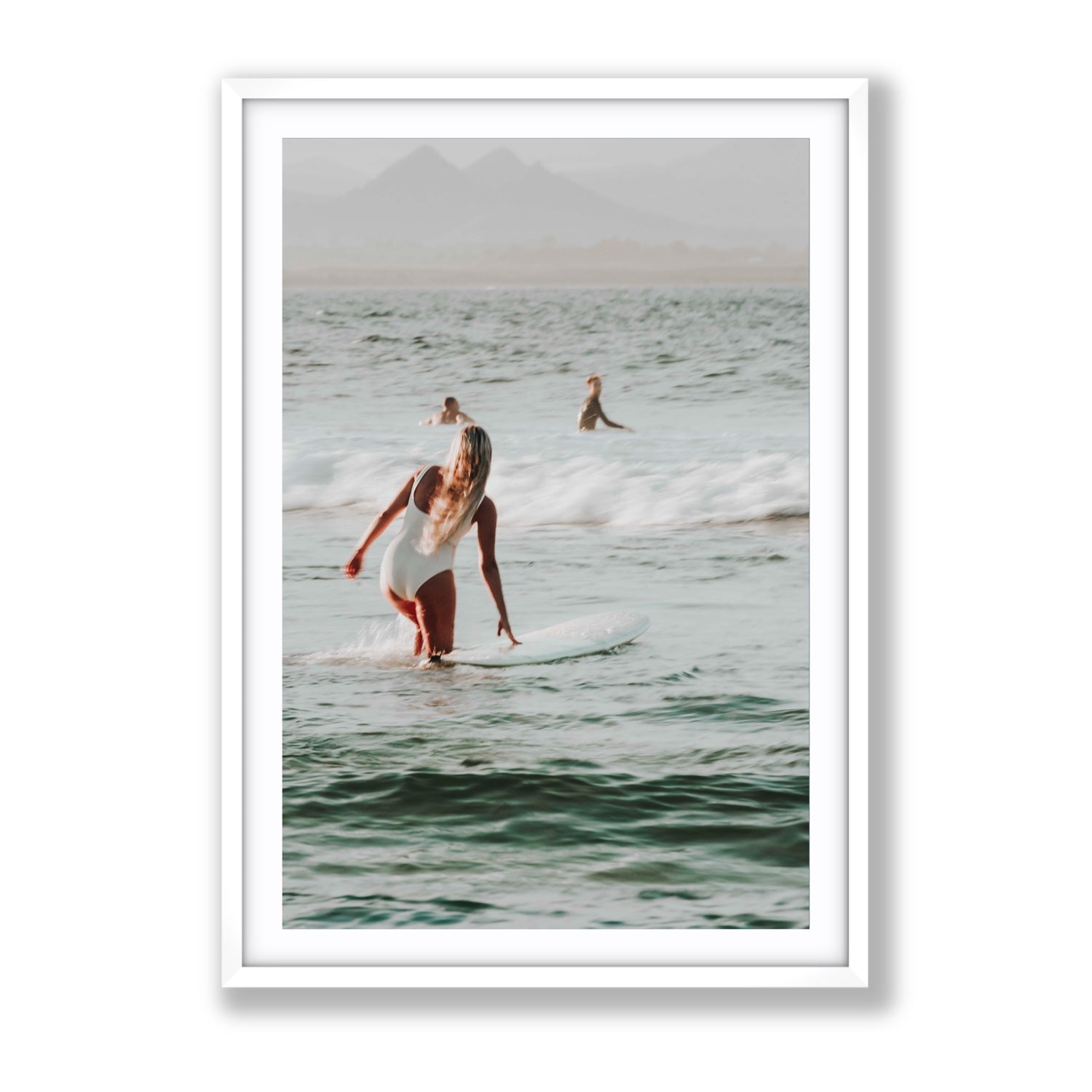Blondie fine art print, Byron Bay, Australia, Gallery, White Frame · Matboard, Fine Art Print