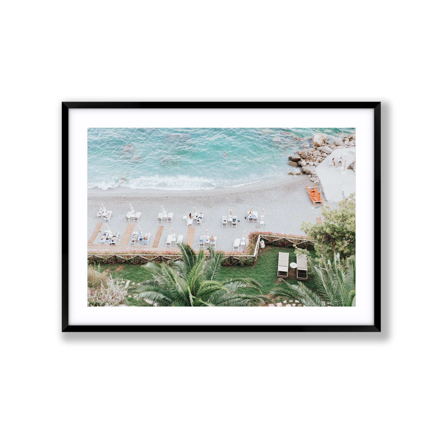 Elysian fine art print, Amalfi, Italy, Extra Large, Black Frame · Matboard, Fine Art Print