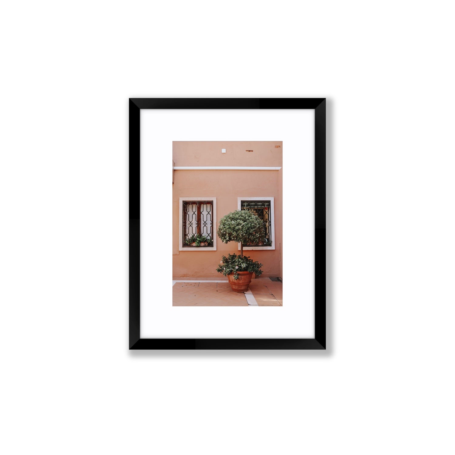 Semplicemente Bello Venice Italian wall art Small fine art print in black frame with matboard