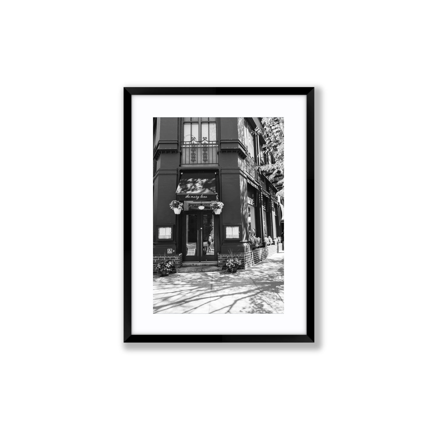 Mary's Corner fine art print, New York, United States, Medium, Black Frame · Matboard, Fine Art Print