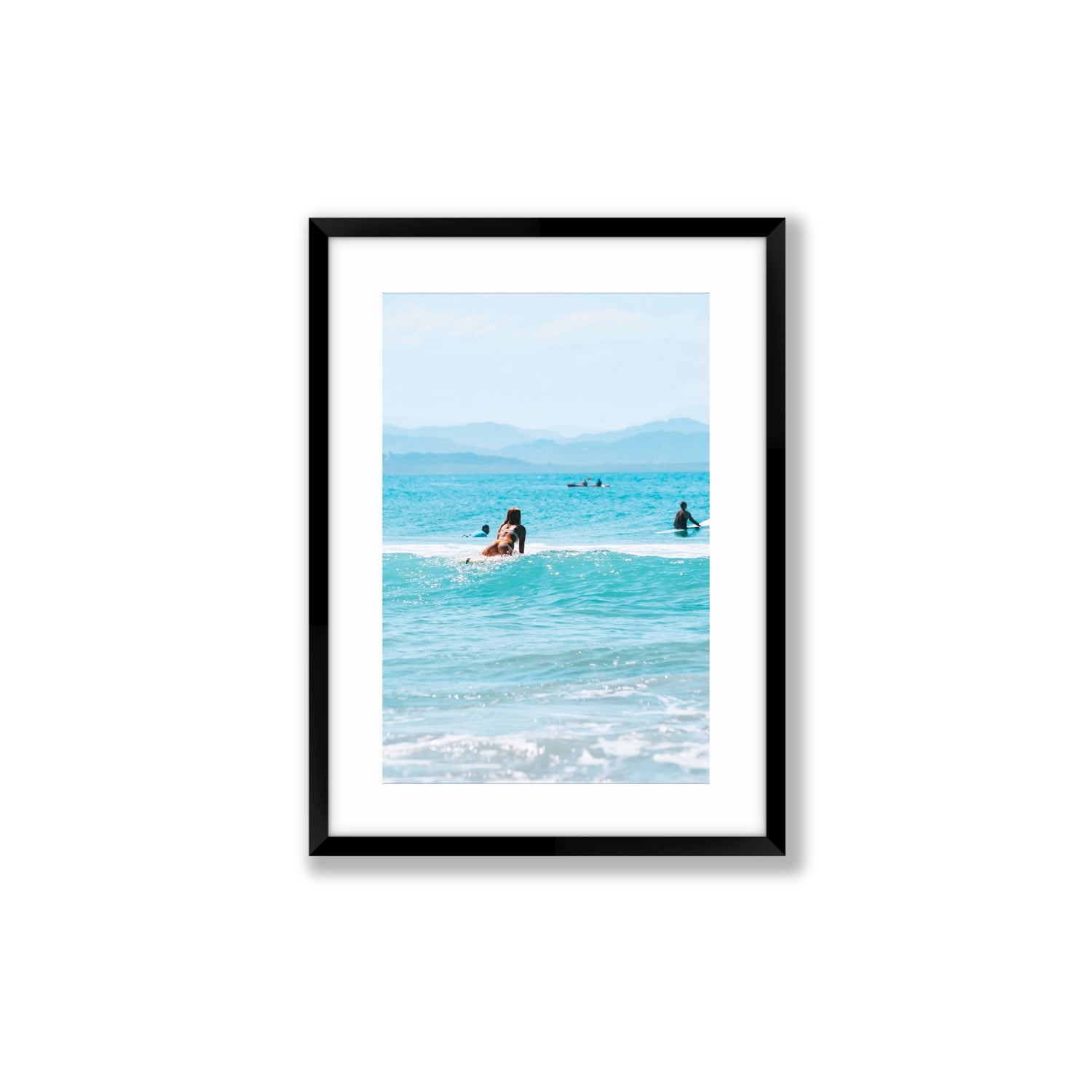 Tatiana fine art print, Byron Bay, Australia, Medium, Black Frame · Matboard, Fine Art Print