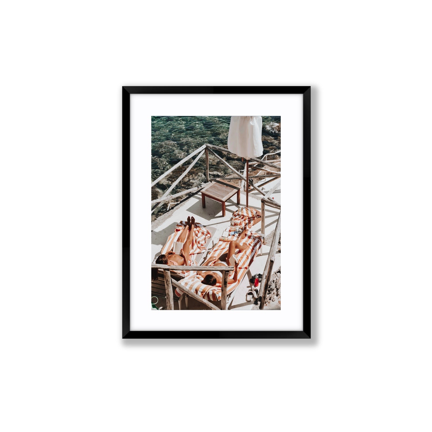 Sun Kissed fine art print, Tuscany, Italy, Medium, Black Frame · Matboard, Fine Art Print