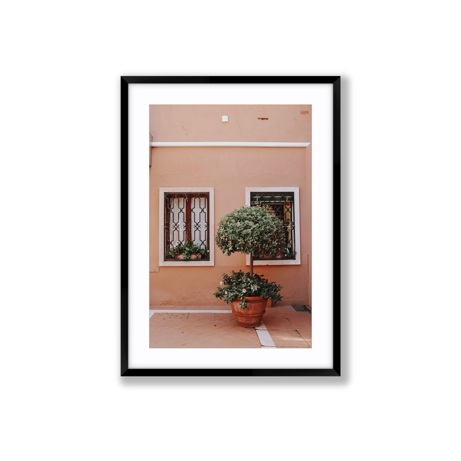 Semplicemente Bello Venice Italian wall art Large fine art print in black frame with matboard