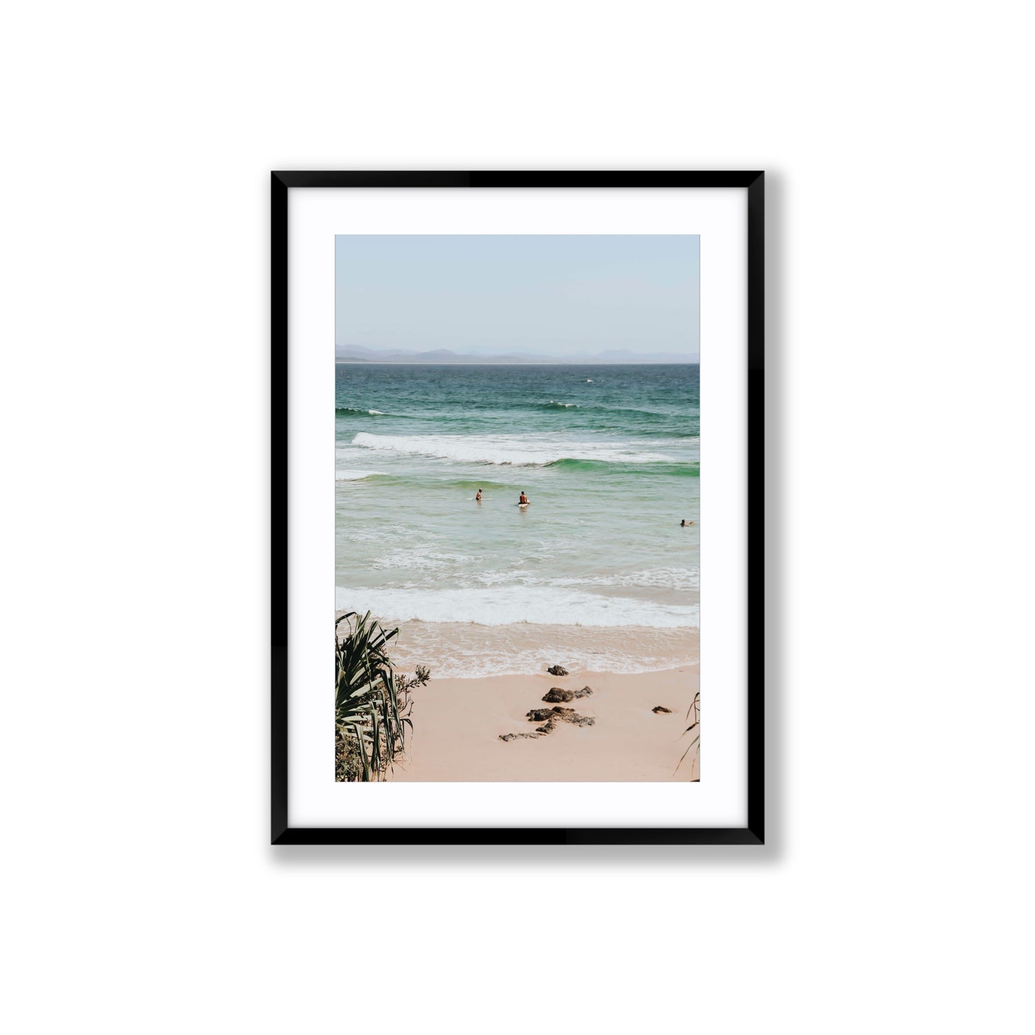 Lets Go Trippin' fine art print, Byron Bay, Australia, Large, Black Frame · Matboard, Fine Art Print