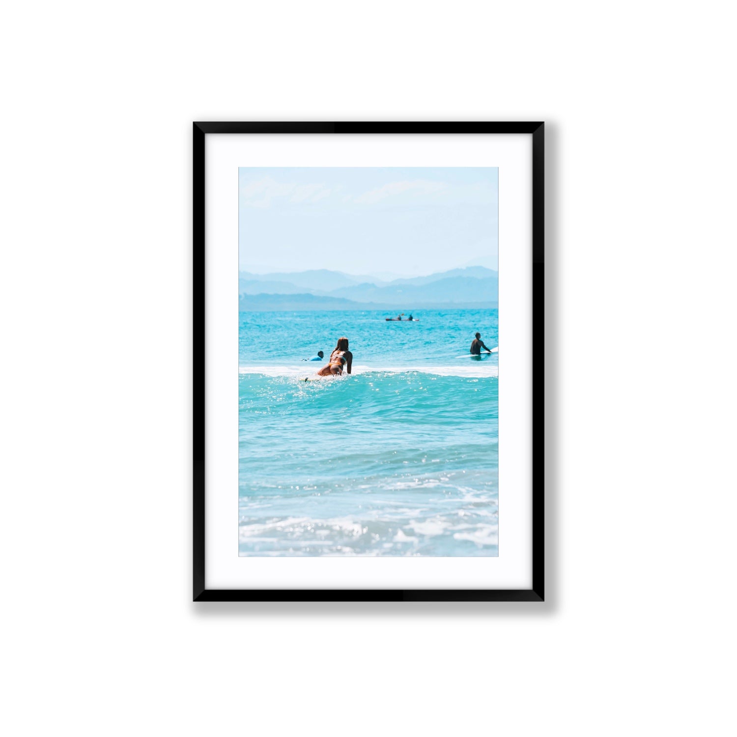 Tatiana fine art print, Byron Bay, Australia, Large, Black Frame · Matboard, Fine Art Print