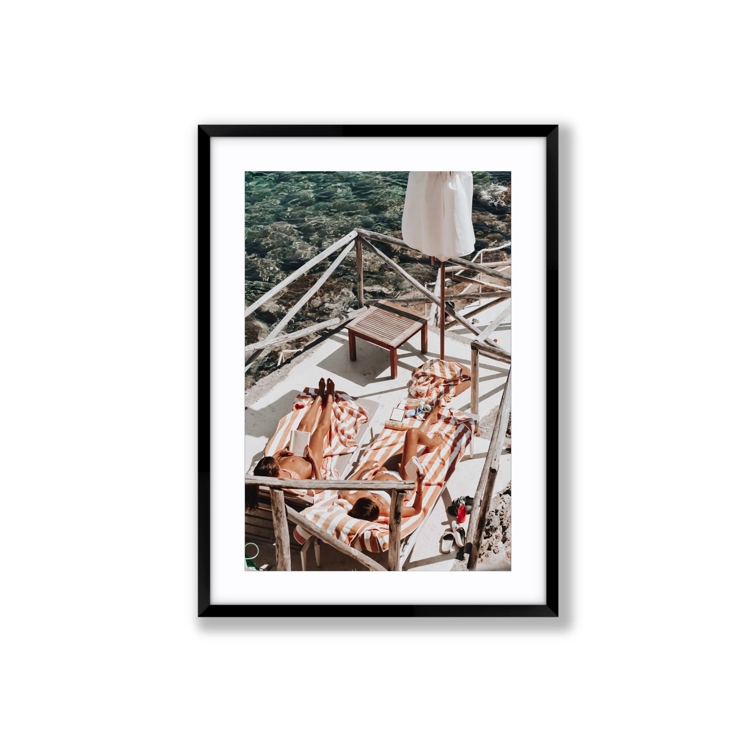 Sun Kissed fine art print, Tuscany, Italy, Large, Black Frame · Matboard, Fine Art Print