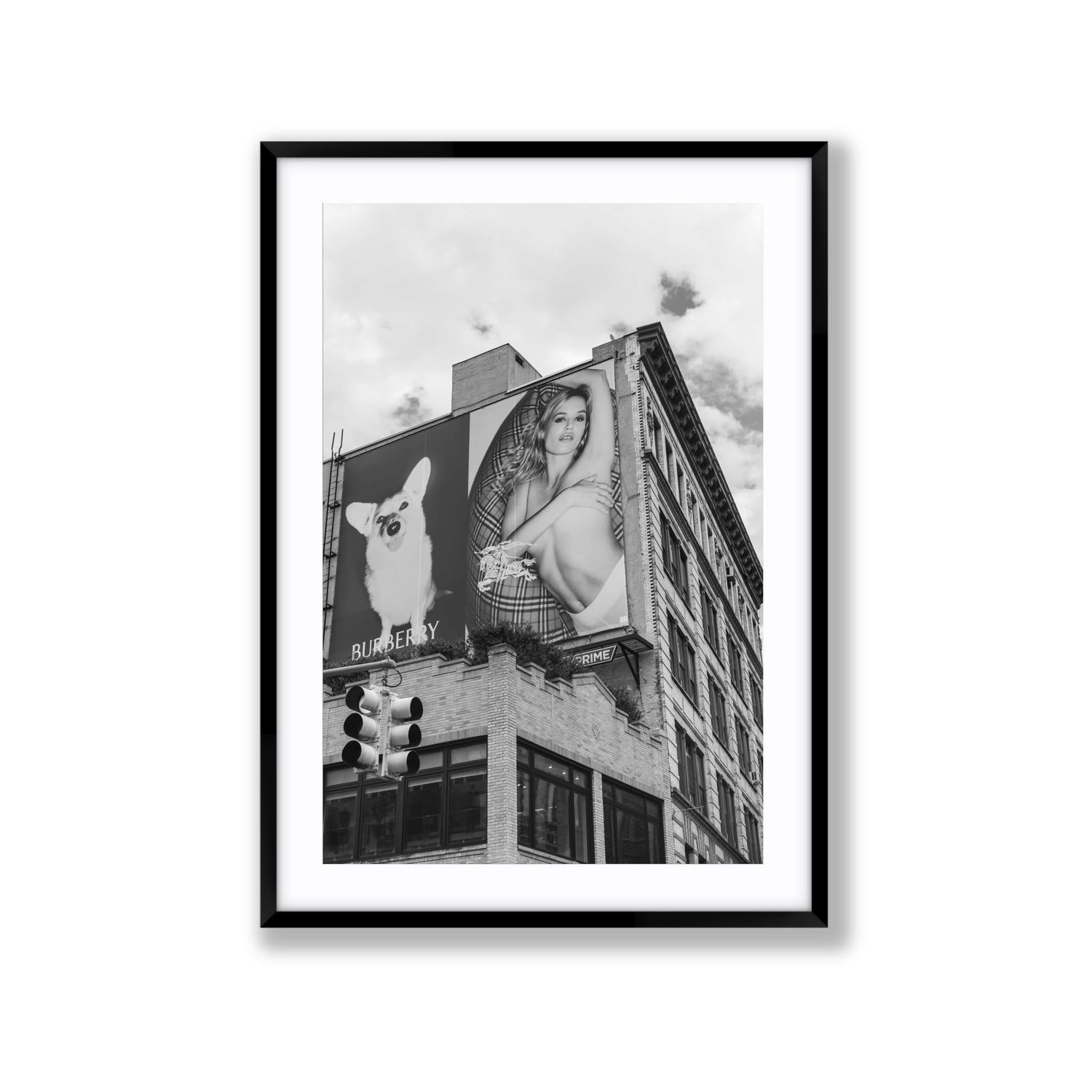Dynamic Duo fine art print, New York, United States, Extra Large, Black Frame · Matboard, Fine Art Print