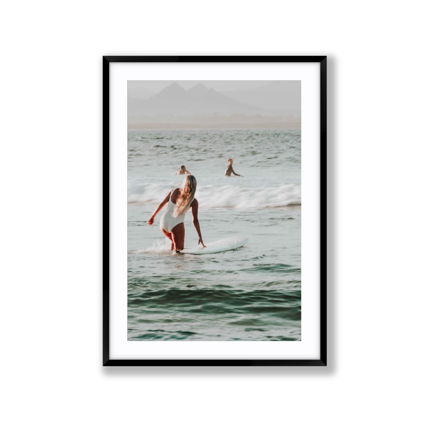 Blondie fine art print, Byron Bay, Australia, Extra Large, Black Frame · Matboard, Fine Art Print