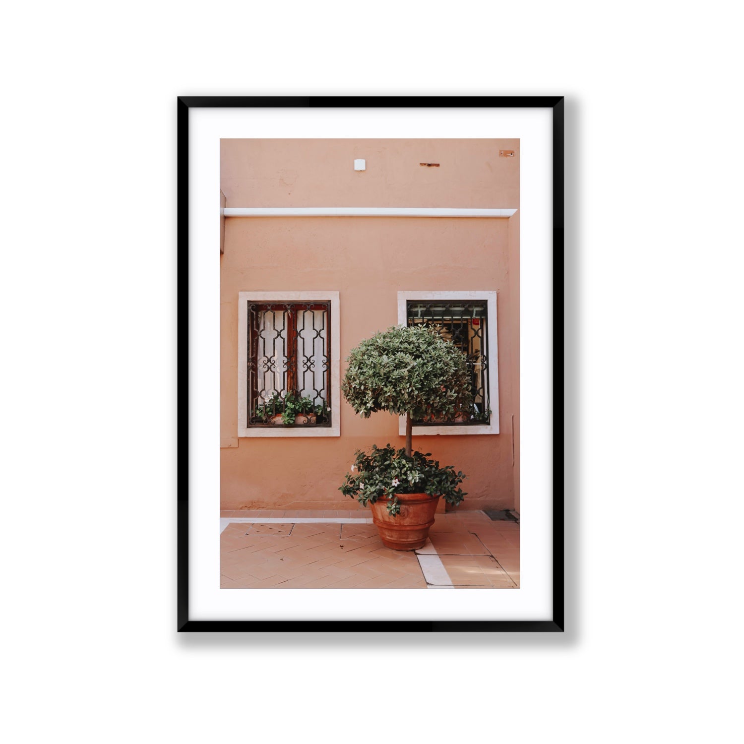 Semplicemente Bello Venice Italian wall art Extra Large fine art print in black frame with matboard