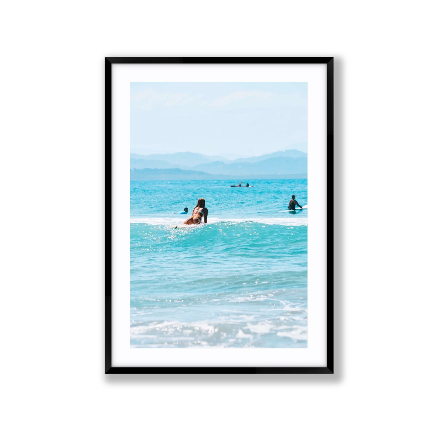 Tatiana fine art print, Byron Bay, Australia, Extra Large, Black Frame · Matboard, Fine Art Print
