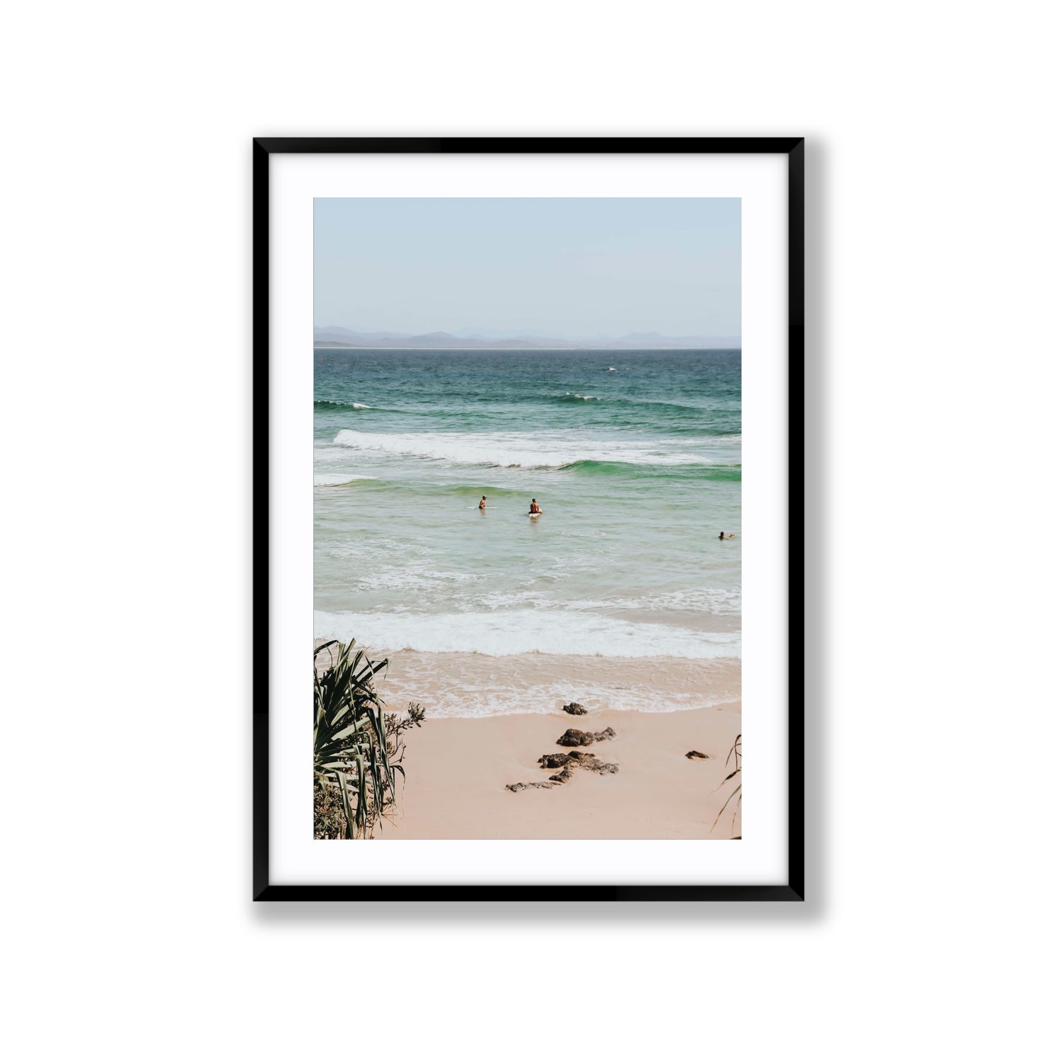 Lets Go Trippin' fine art print, Byron Bay, Australia, Extra Large, Black Frame · Matboard, Fine Art Print