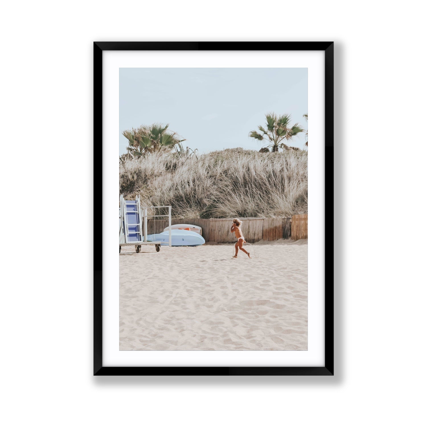 Little Explorer fine art print, Puglia, Italy, Giant, Black Frame · Matboard, Fine Art Print