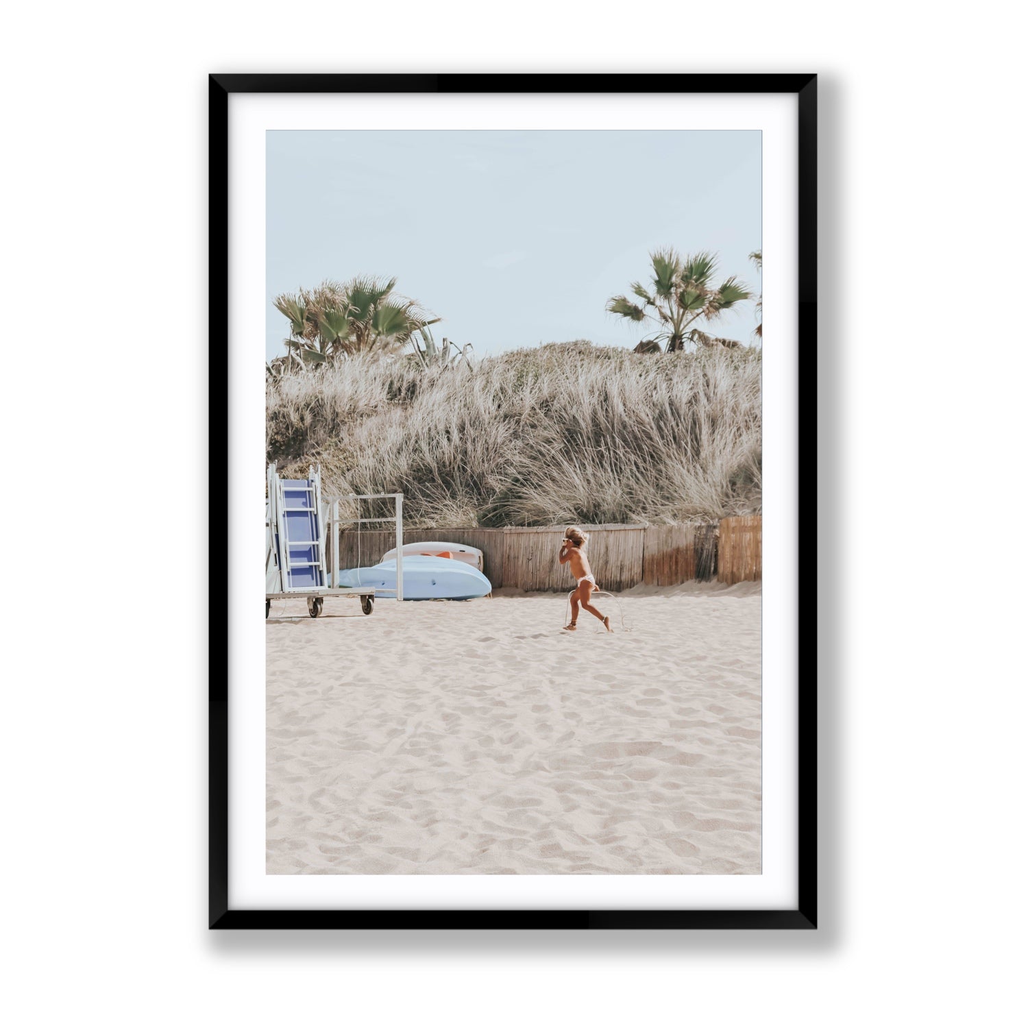 Little Explorer fine art print, Puglia, Italy, Gallery, Black Frame · Matboard, Fine Art Print