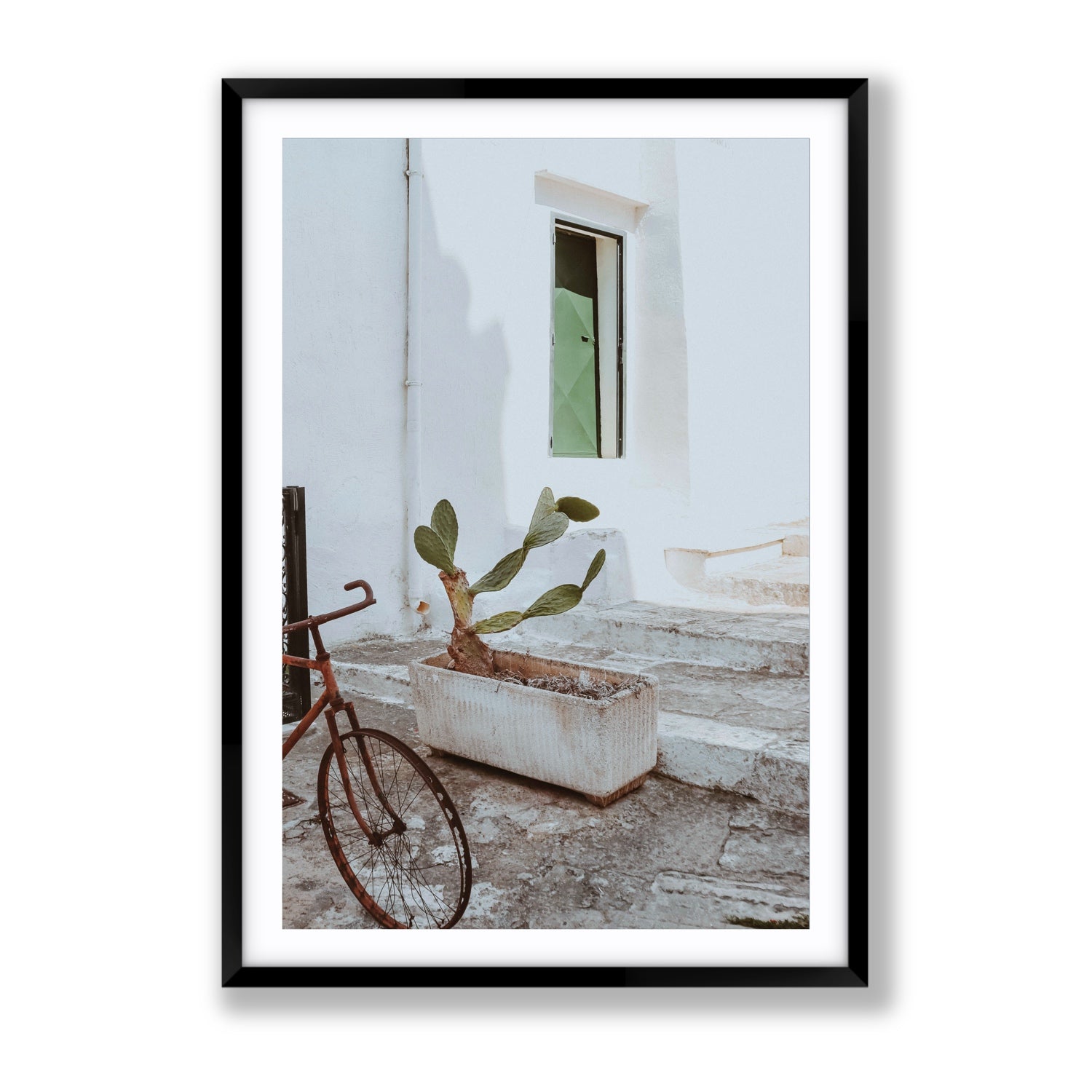 Simple Harmony fine art print, Puglia, Italy, Gallery, Black Frame · Matboard, Fine Art Print