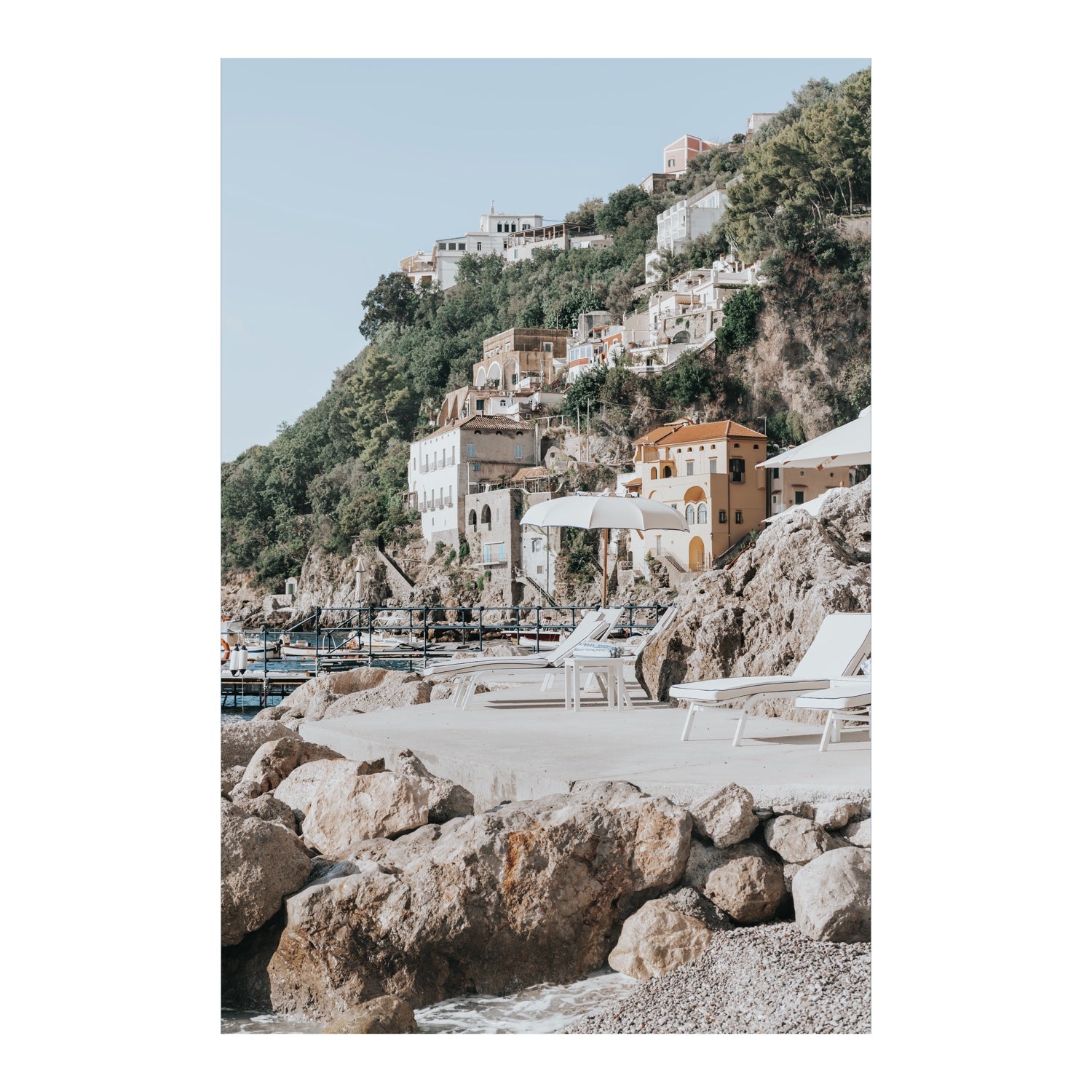 Dolce Coast Amalfi travel photography wall art full artwork view