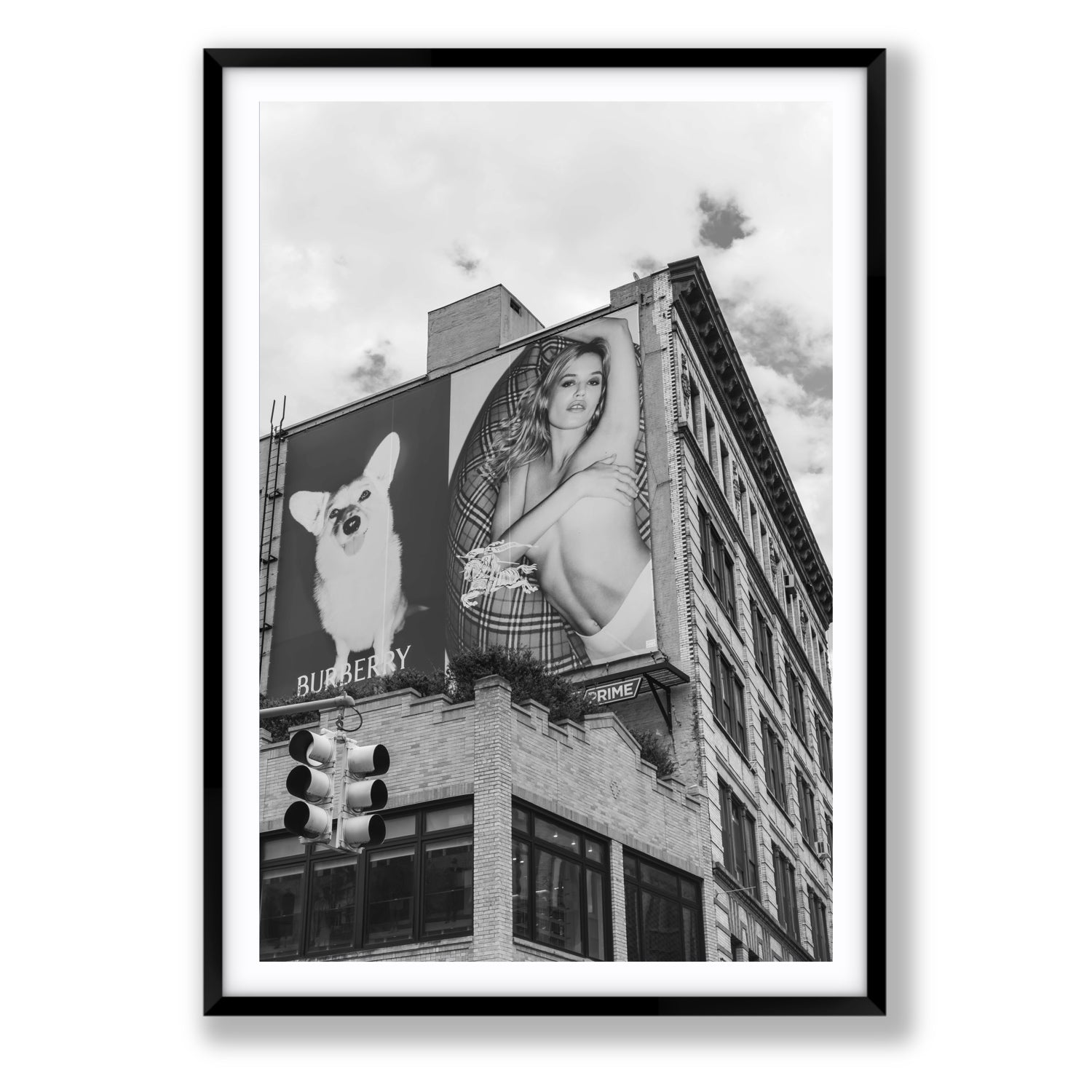 Dynamic Duo fine art print, New York, United States, Statement, Black Frame · Matboard, Fine Art Print