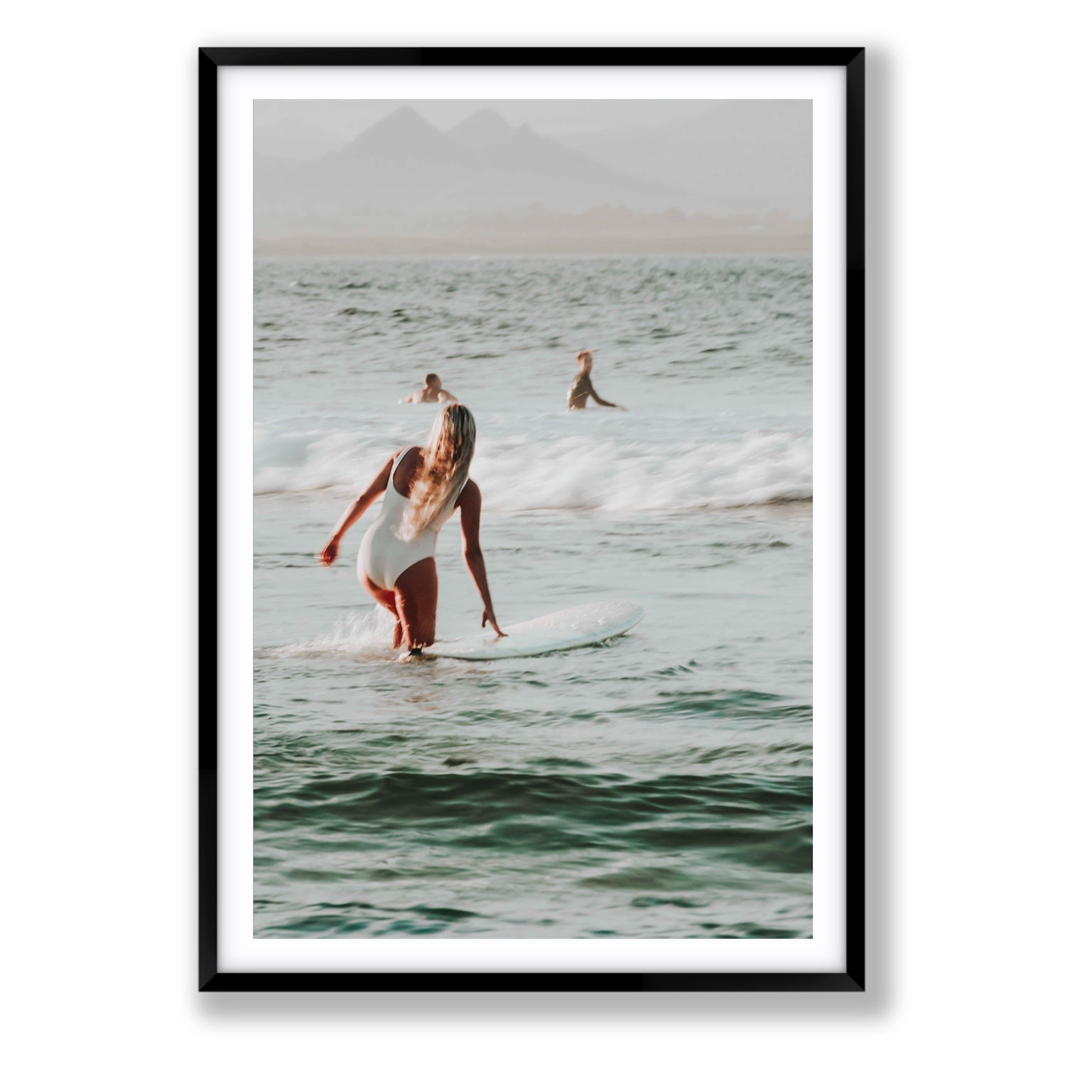 Blondie fine art print, Byron Bay, Australia, Statement, Black Frame · Matboard, Fine Art Print