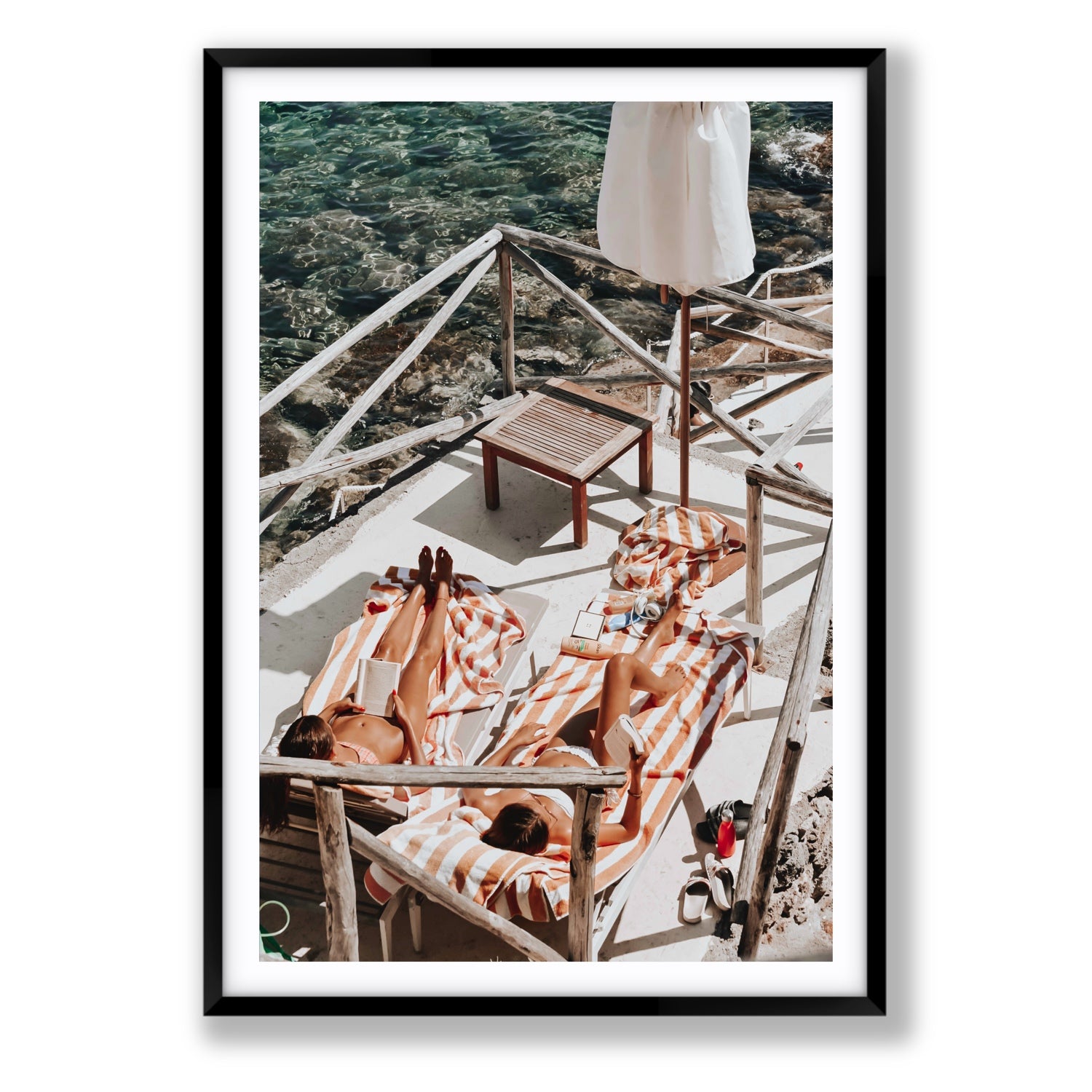Sun Kissed fine art print, Tuscany, Italy, Statement, Black Frame · Matboard, Fine Art Print
