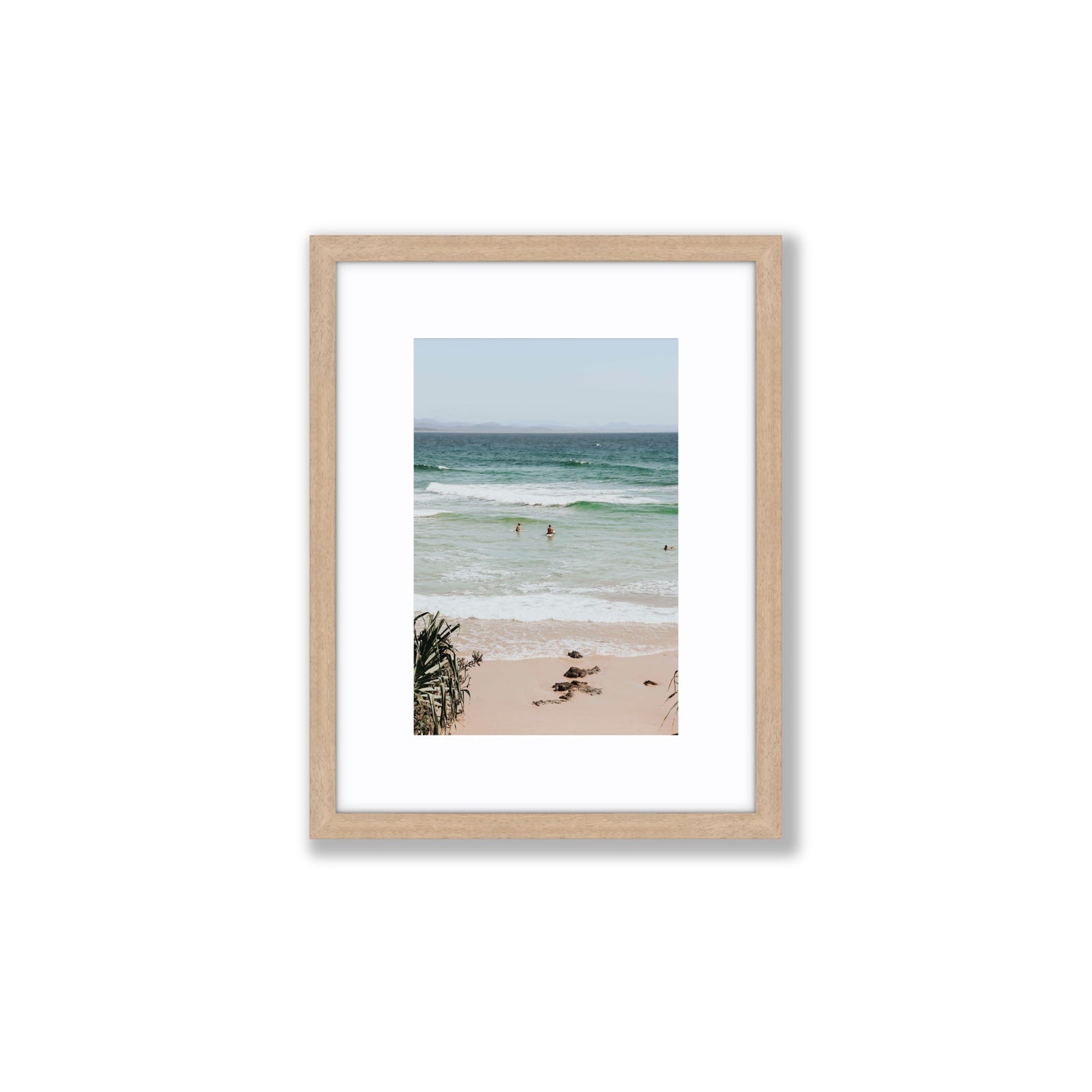 Lets Go Trippin' fine art print, Byron Bay, Australia, Small, Natural Oak Frame · Matboard, Fine Art Print