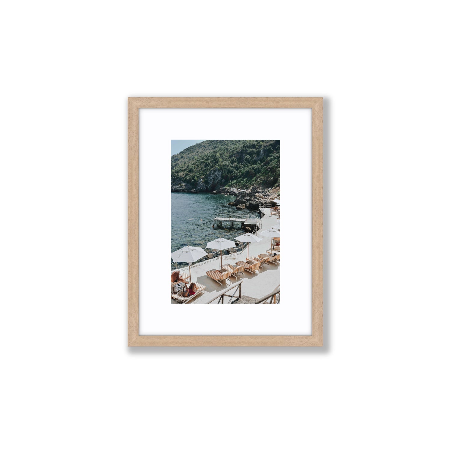 Always Better Together fine art print, Tuscany, Italy, Small, Natural Oak Frame · Matboard, Fine Art Print