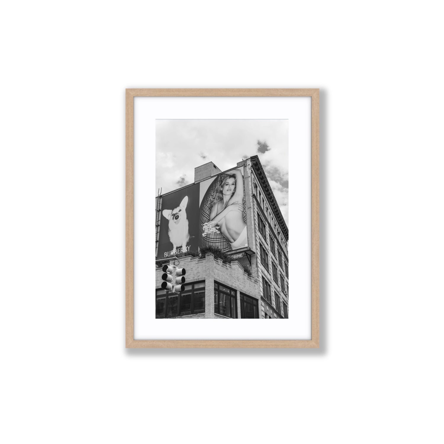Dynamic Duo fine art print, New York, United States, Medium, Natural Oak Frame · Matboard, Fine Art Print