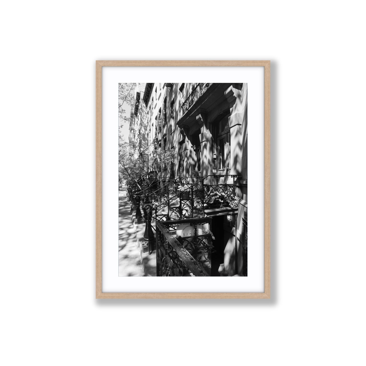 Shadow Dance fine art print, New York, United States, Large, Natural Oak Frame · Matboard, Fine Art Print