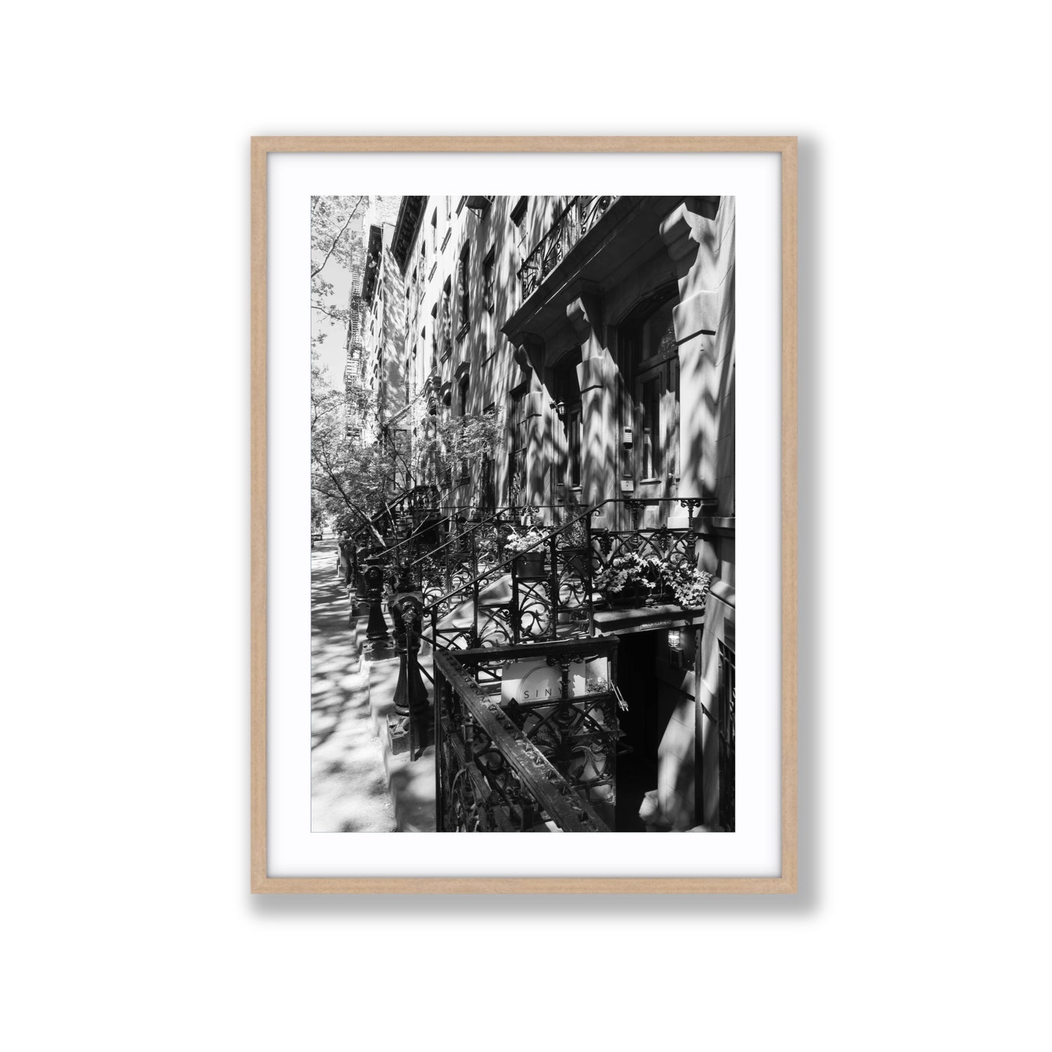 Shadow Dance fine art print, New York, United States, Extra Large, Natural Oak Frame · Matboard, Fine Art Print