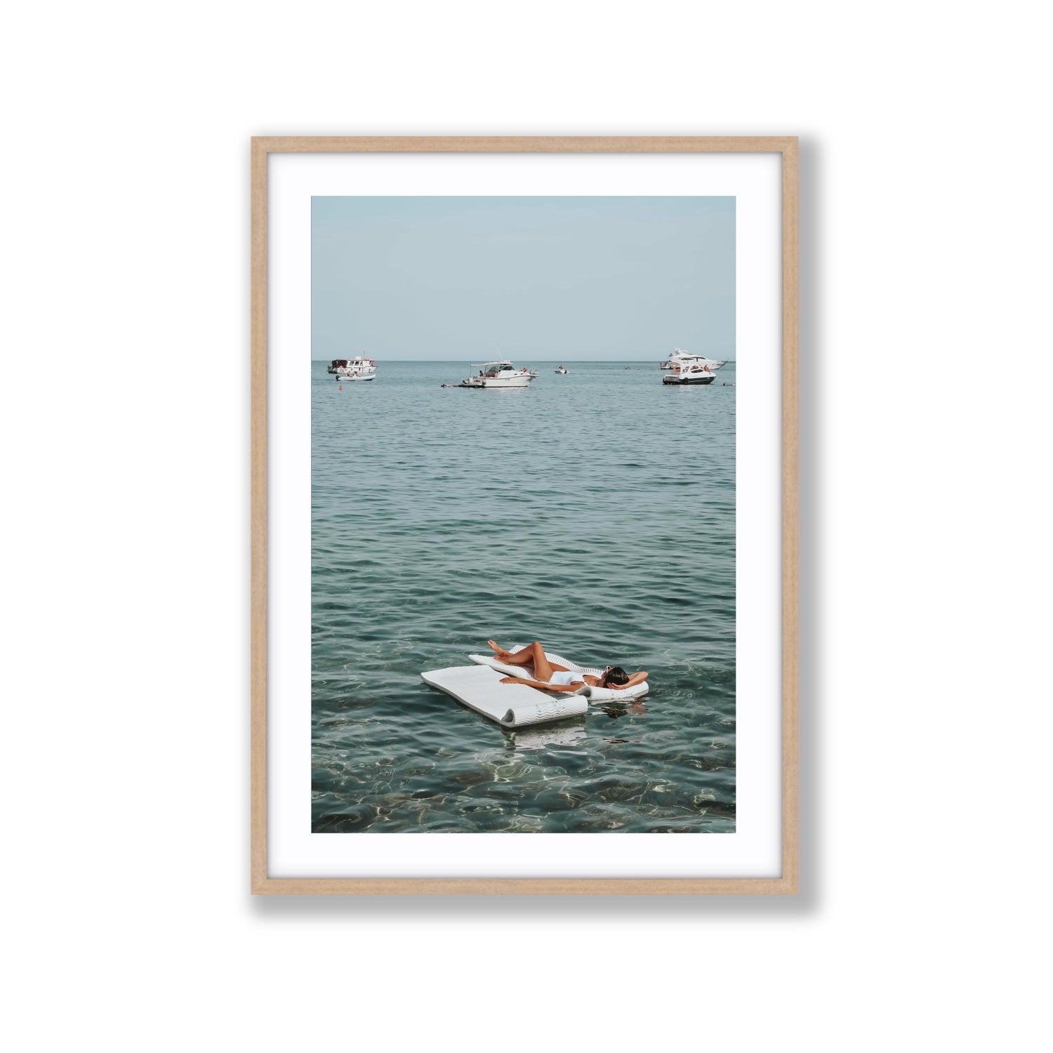 Style Queen fine art print, Tuscany, Italy, Extra Large, Natural Oak Frame · Matboard, Fine Art Print