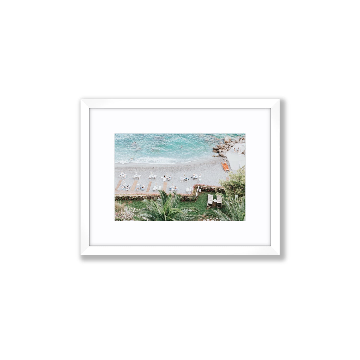 Elysian fine art print, Amalfi, Italy, Small, White Frame · Matboard, Fine Art Print