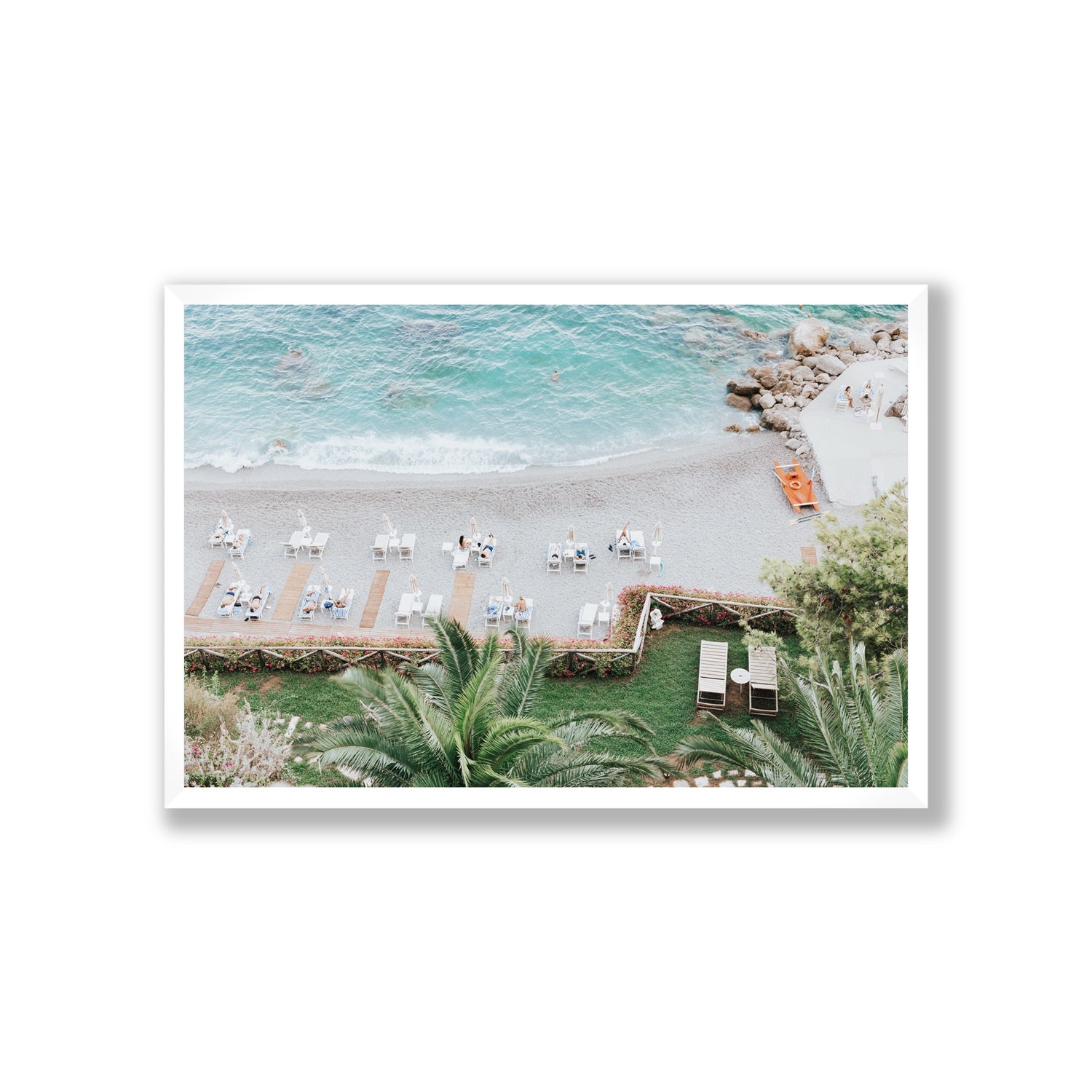 Elysian fine art print, Amalfi, Italy, Giant, White Frame · Full Bleed, Fine Art Print