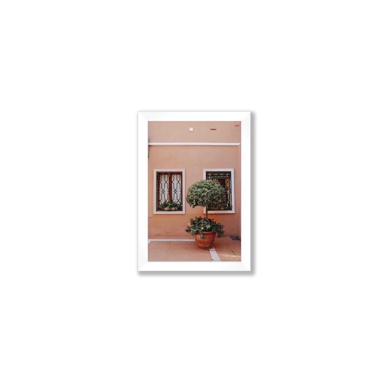Semplicemente Bello Venice Italian wall art Small full-bleed fine art print in white frame