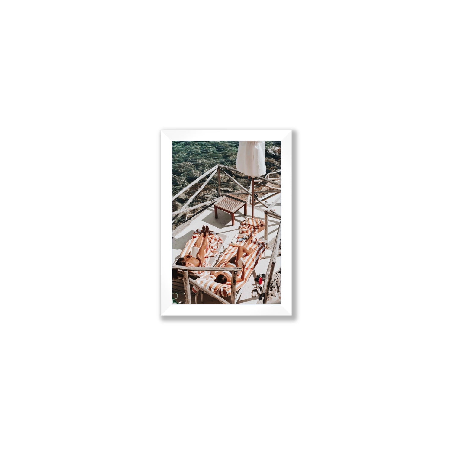 Sun Kissed fine art print, Tuscany, Italy, Small, White Frame · Full Bleed, Fine Art Print