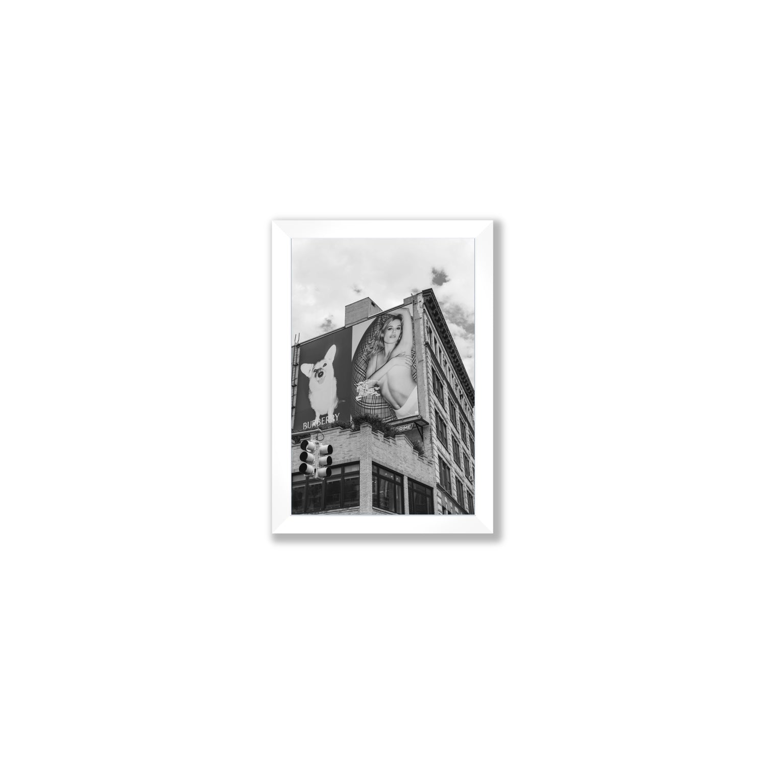 Dynamic Duo fine art print, New York, United States, Small, White Frame · Full Bleed, Fine Art Print