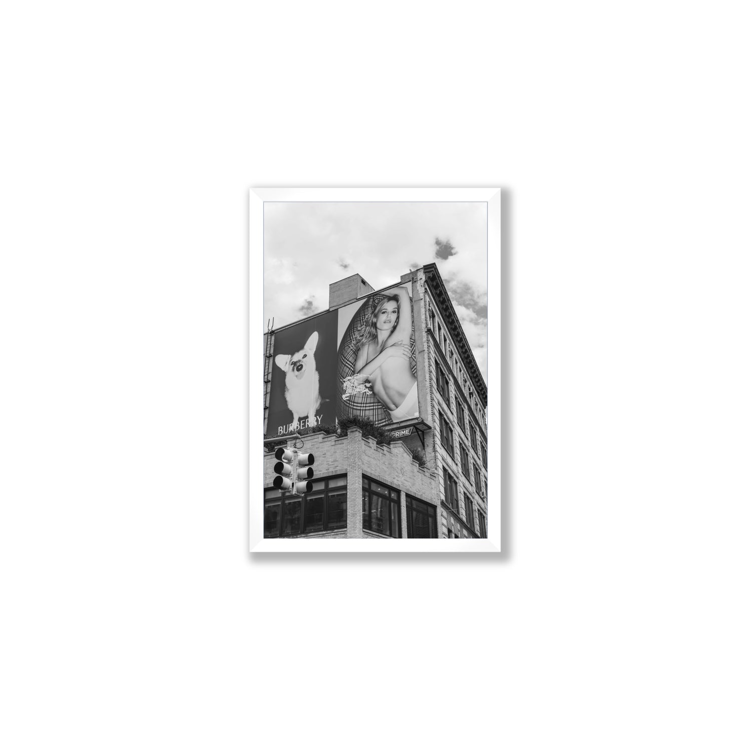 Dynamic Duo fine art print, New York, United States, Medium, White Frame · Full Bleed, Fine Art Print