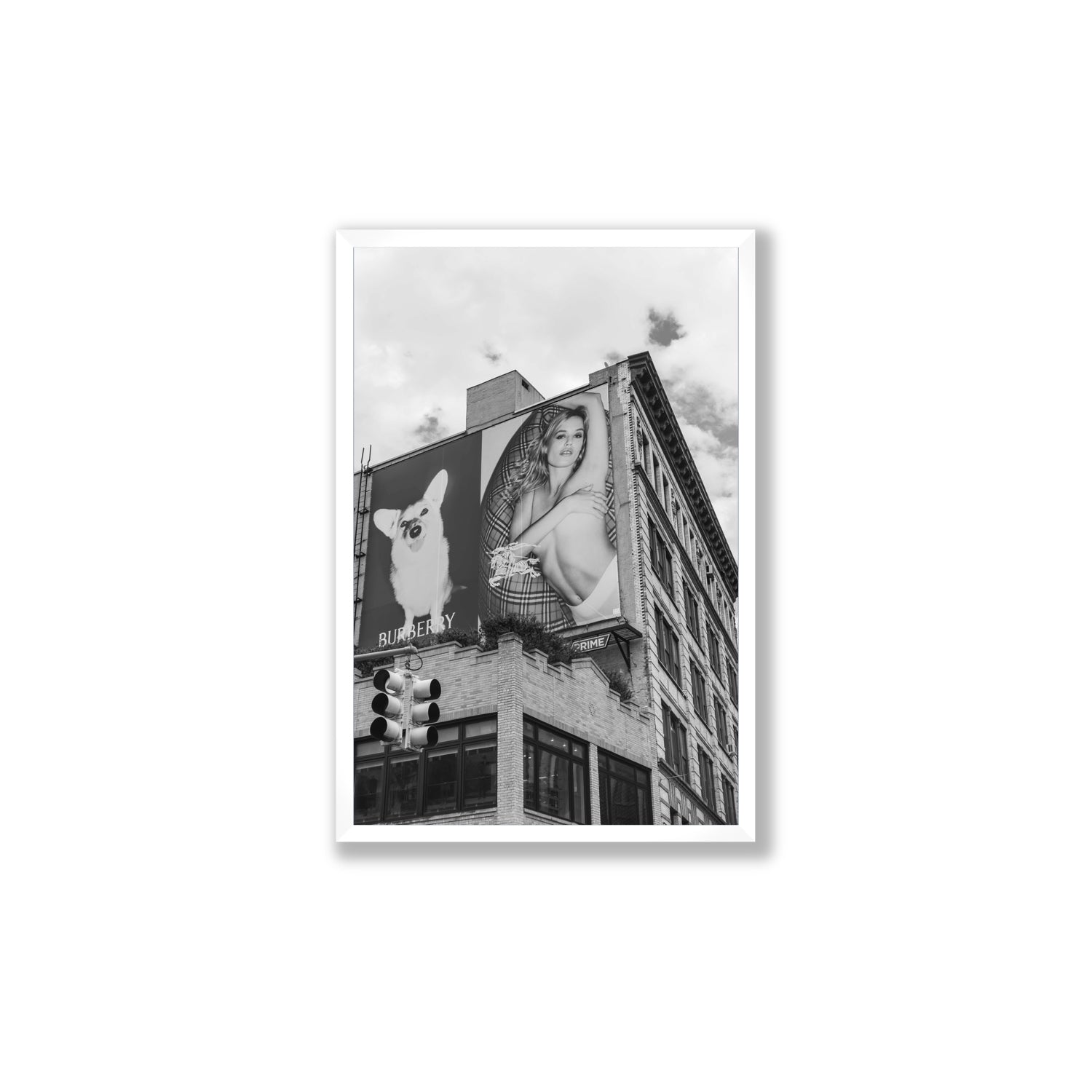 Dynamic Duo fine art print, New York, United States, Large, White Frame · Full Bleed, Fine Art Print