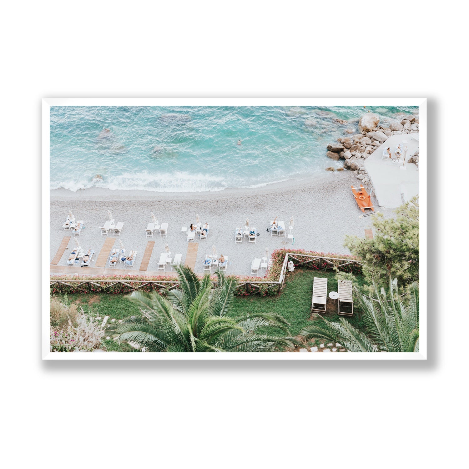 Elysian fine art print, Amalfi, Italy, Statement, White Frame · Full Bleed, Fine Art Print