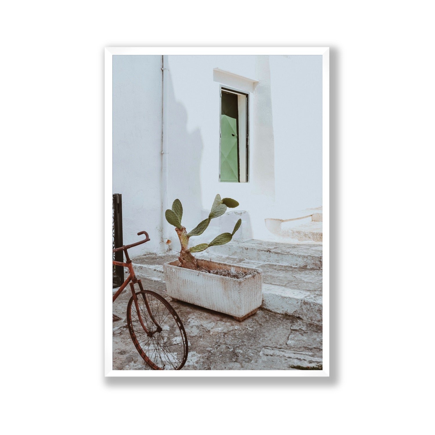 Simple Harmony fine art print, Puglia, Italy, Gallery, White Frame · Full Bleed, Fine Art Print