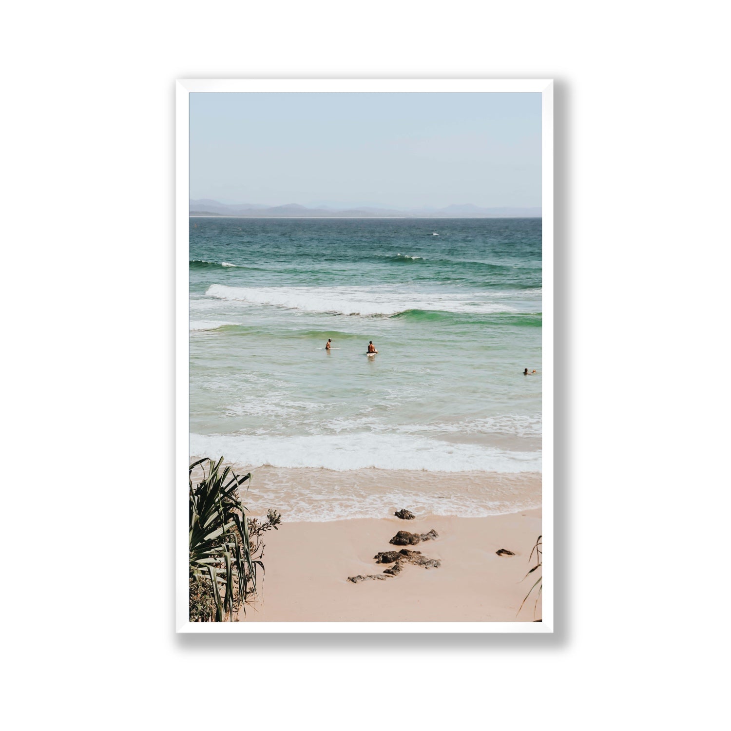 Lets Go Trippin' fine art print, Byron Bay, Australia, Gallery, White Frame · Full Bleed, Fine Art Print