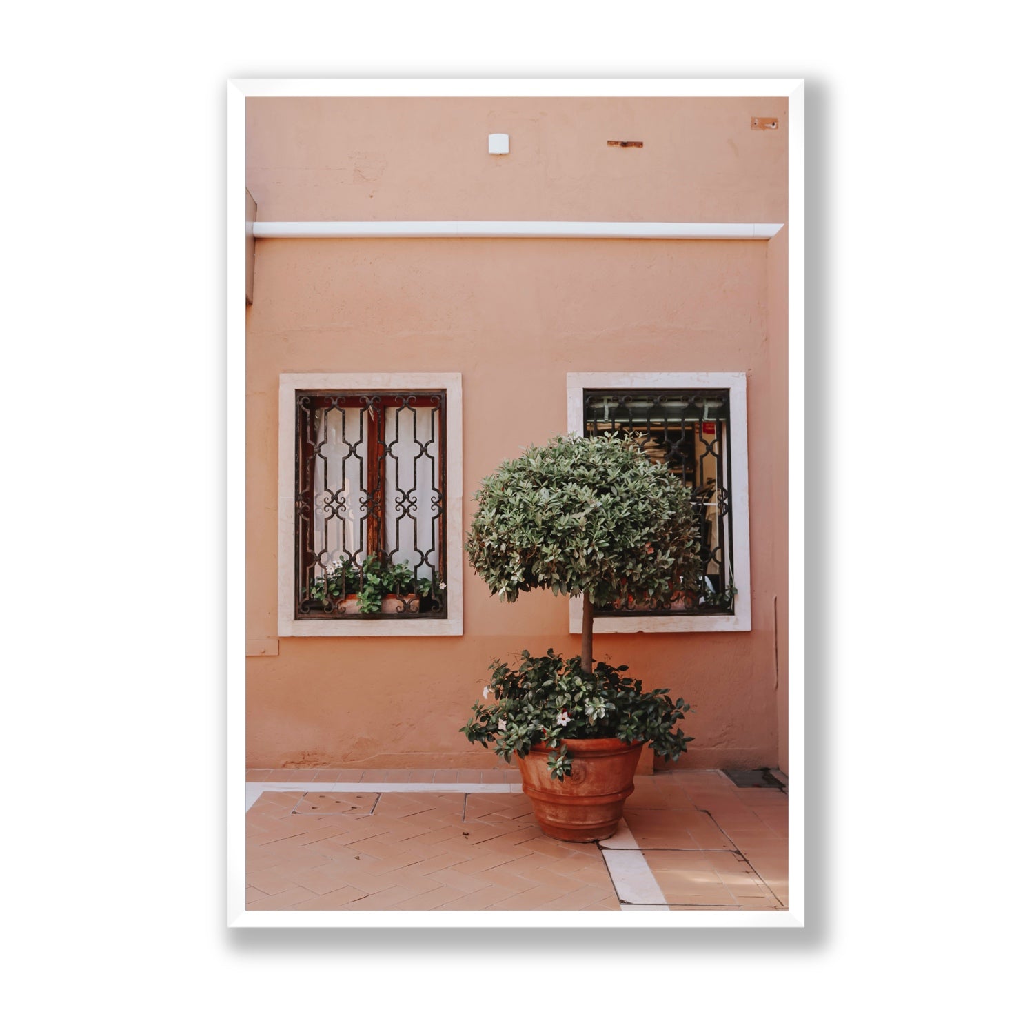Semplicemente Bello Venice Italian wall art Statement full-bleed fine art print in white frame