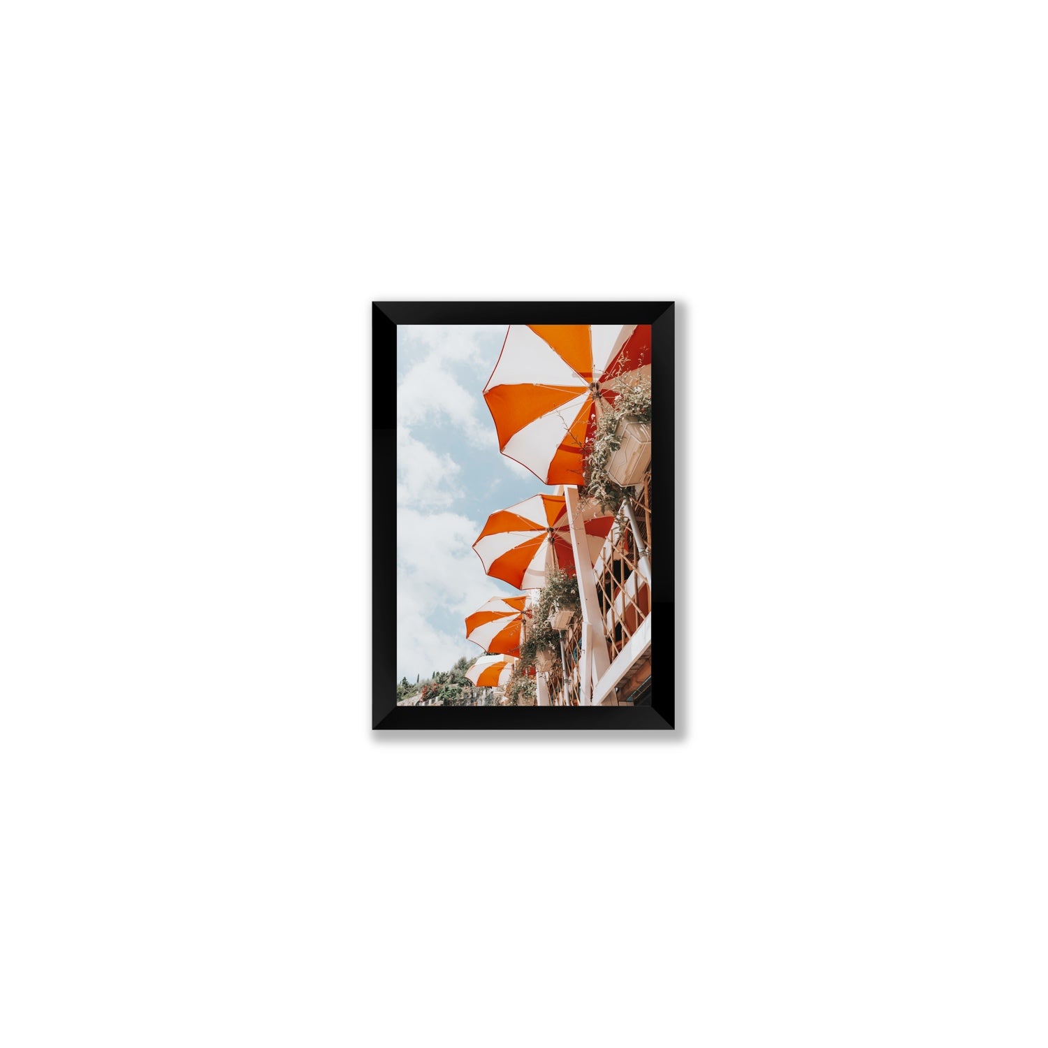Mantienilo Semplice fine art print, Positano, Italy, Small, Black Frame · Full Bleed, Fine Art Print