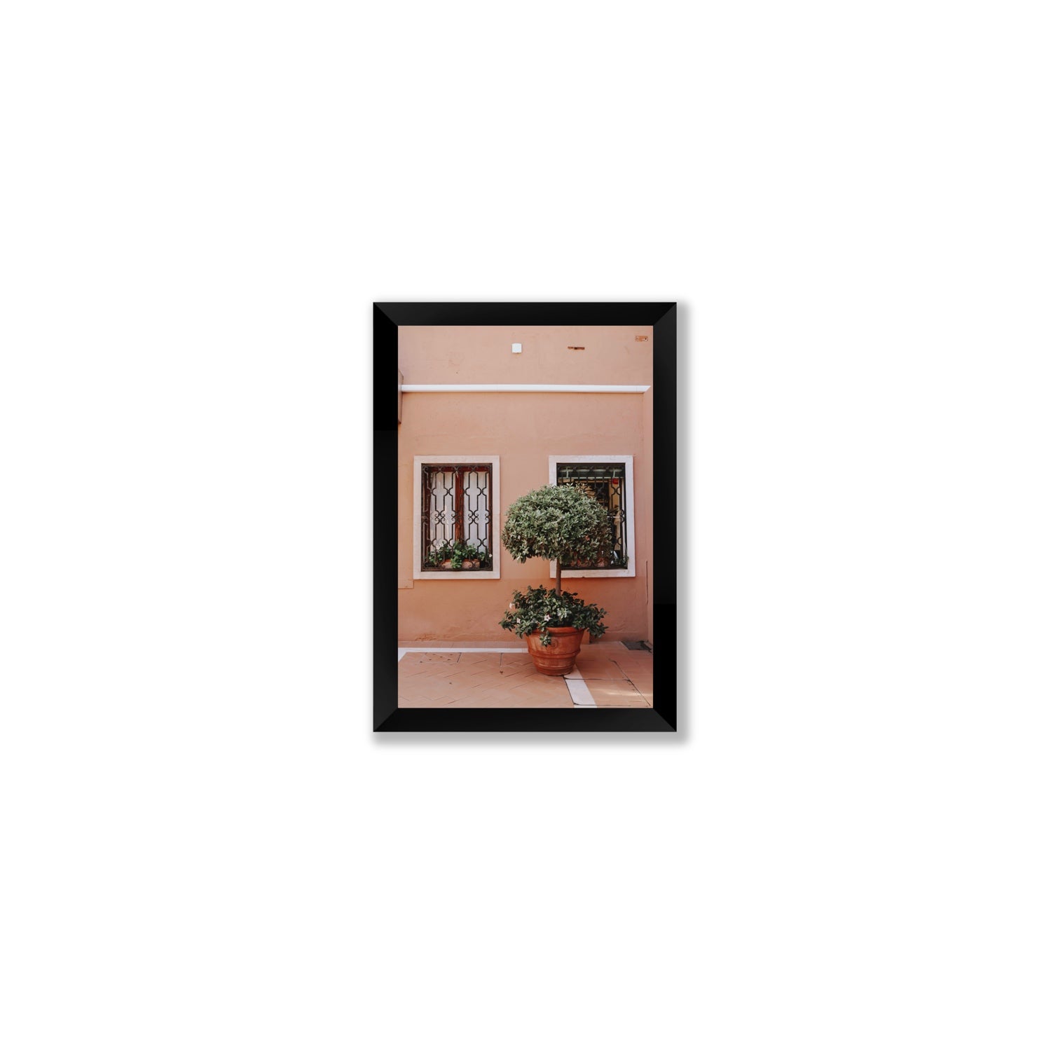 Semplicemente Bello Venice Italian wall art Small full-bleed fine art print in black frame