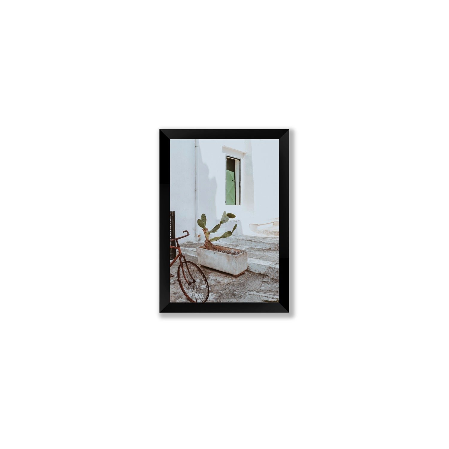 Simple Harmony fine art print, Puglia, Italy, Small, Black Frame · Full Bleed, Fine Art Print