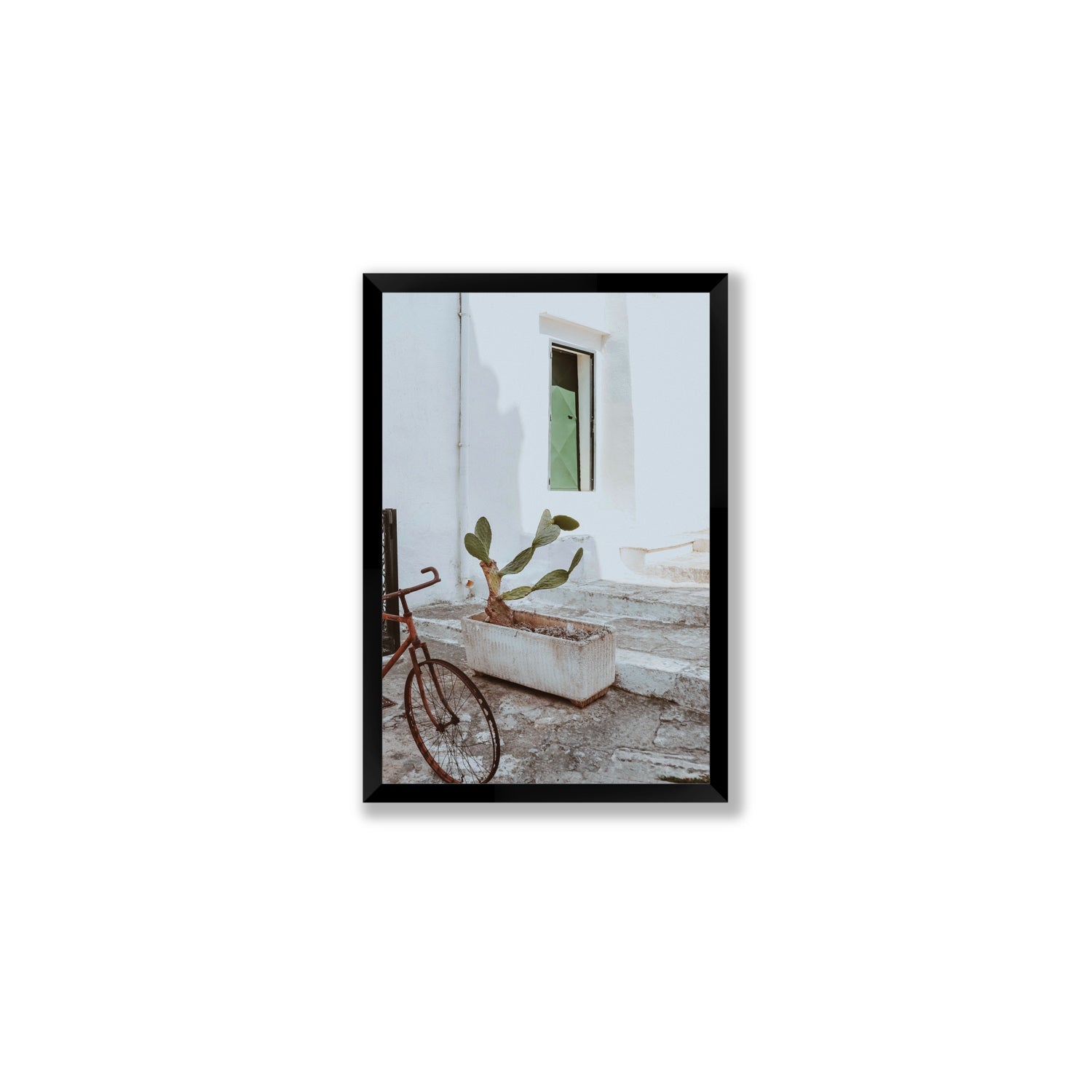 Simple Harmony fine art print, Puglia, Italy, Medium, Black Frame · Full Bleed, Fine Art Print