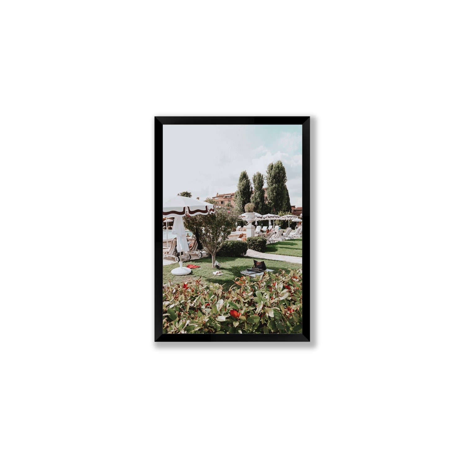 La Serenissima Venice Italian wall art Medium full-bleed fine art print in black frame