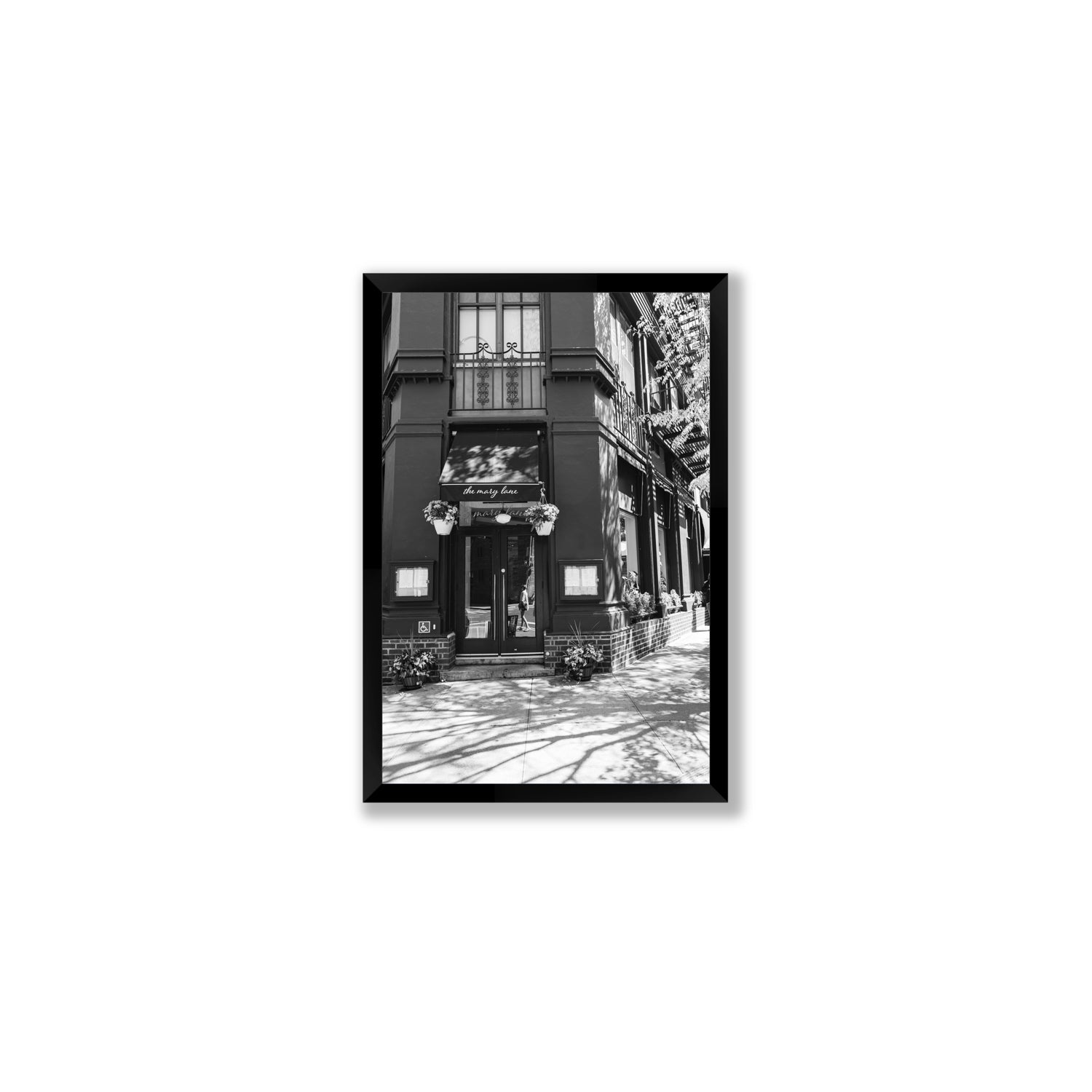 Mary's Corner fine art print, New York, United States, Medium, Black Frame · Full Bleed, Fine Art Print