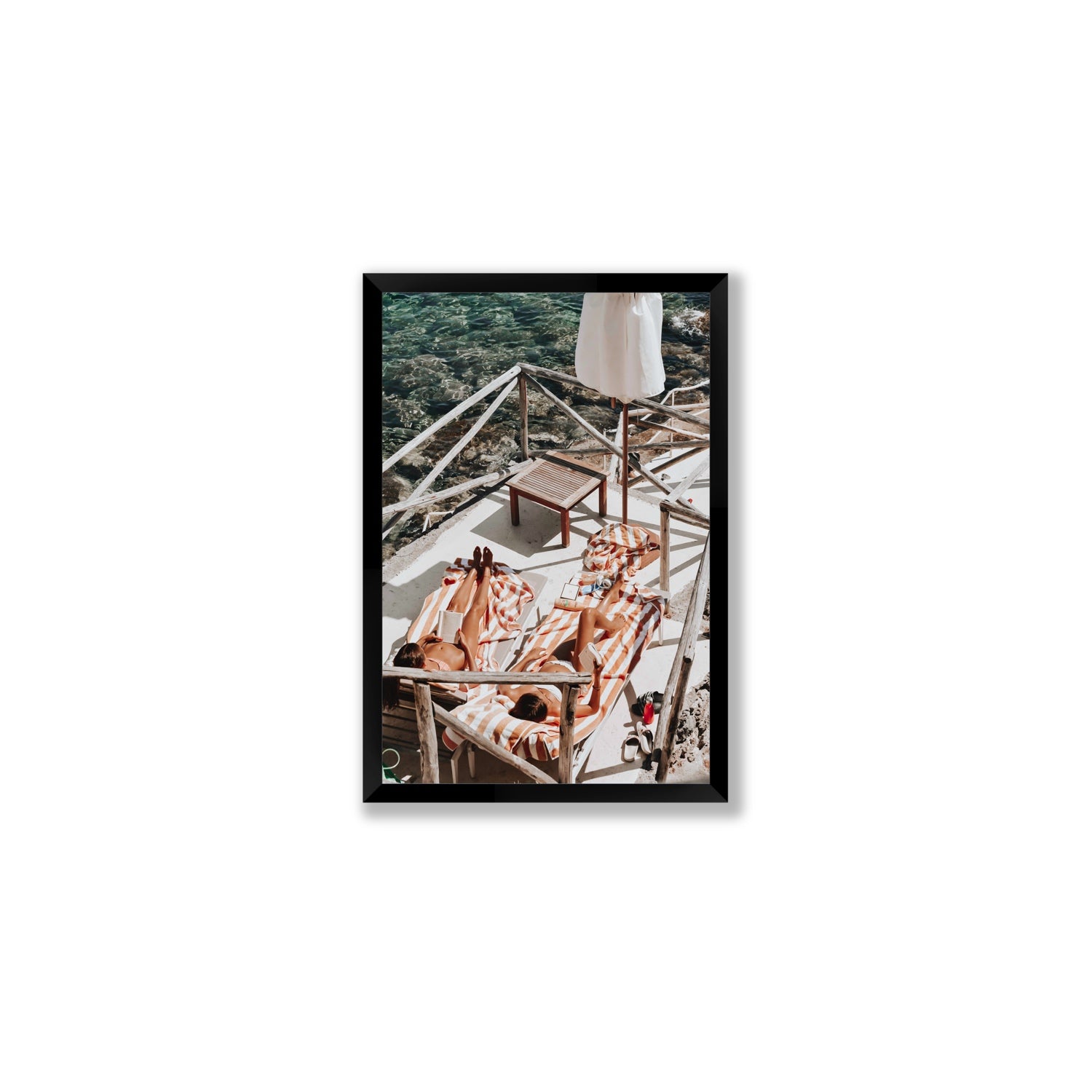 Sun Kissed fine art print, Tuscany, Italy, Medium, Black Frame · Full Bleed, Fine Art Print