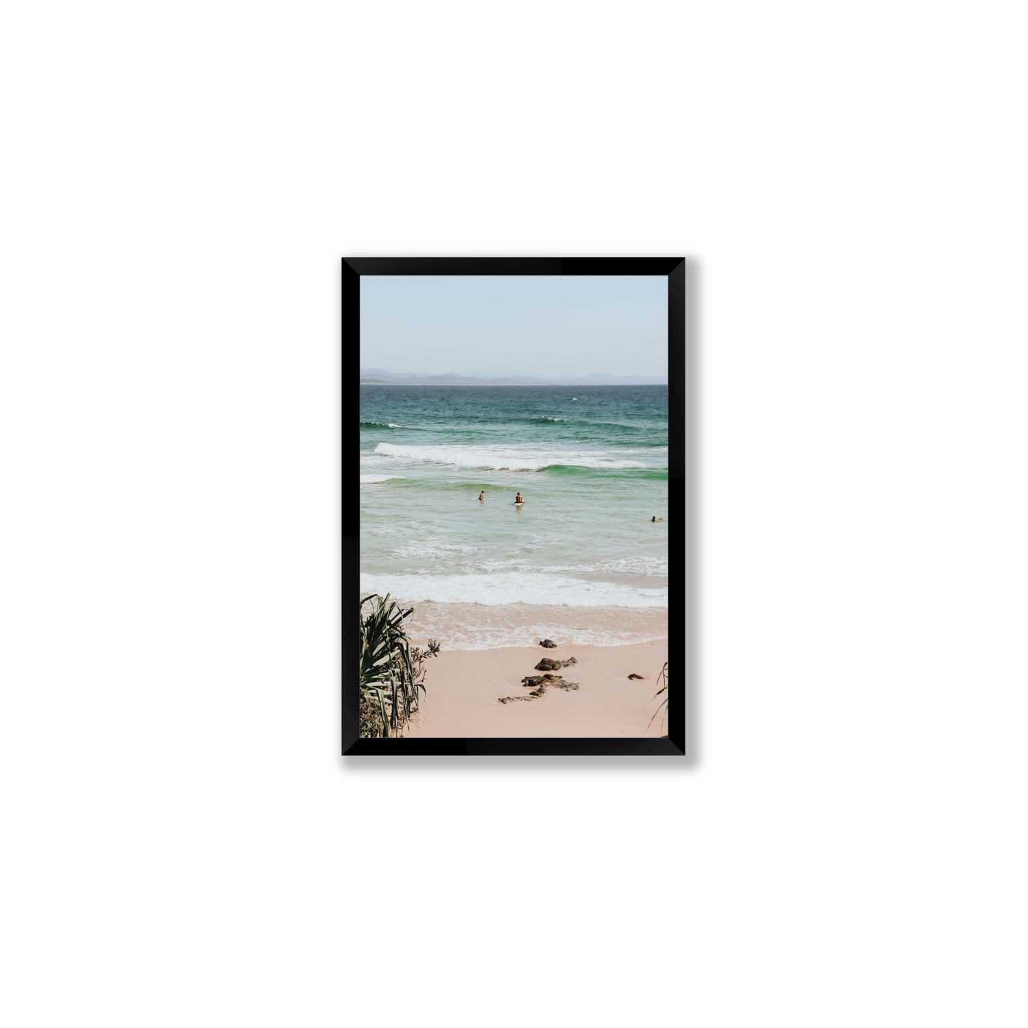 Lets Go Trippin' fine art print, Byron Bay, Australia, Medium, Black Frame · Full Bleed, Fine Art Print